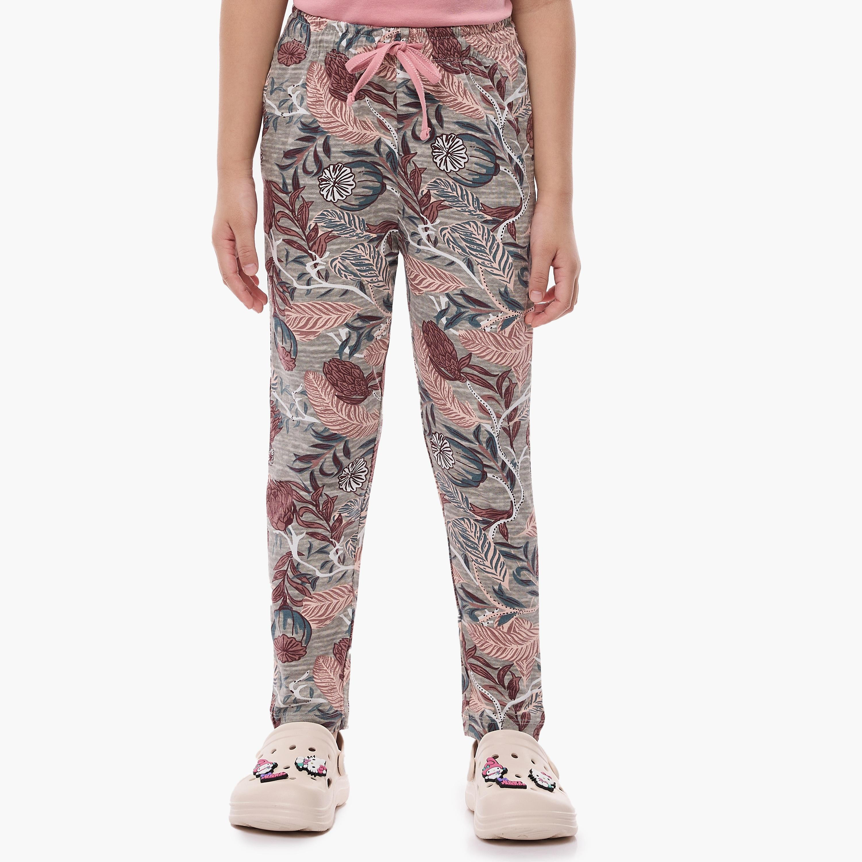 Victor and Jane 2-Piece Printed Short Sleeves T-Shirt with Pyjama-baby-girls-clothing-nightwear-pyjamasets-image-4