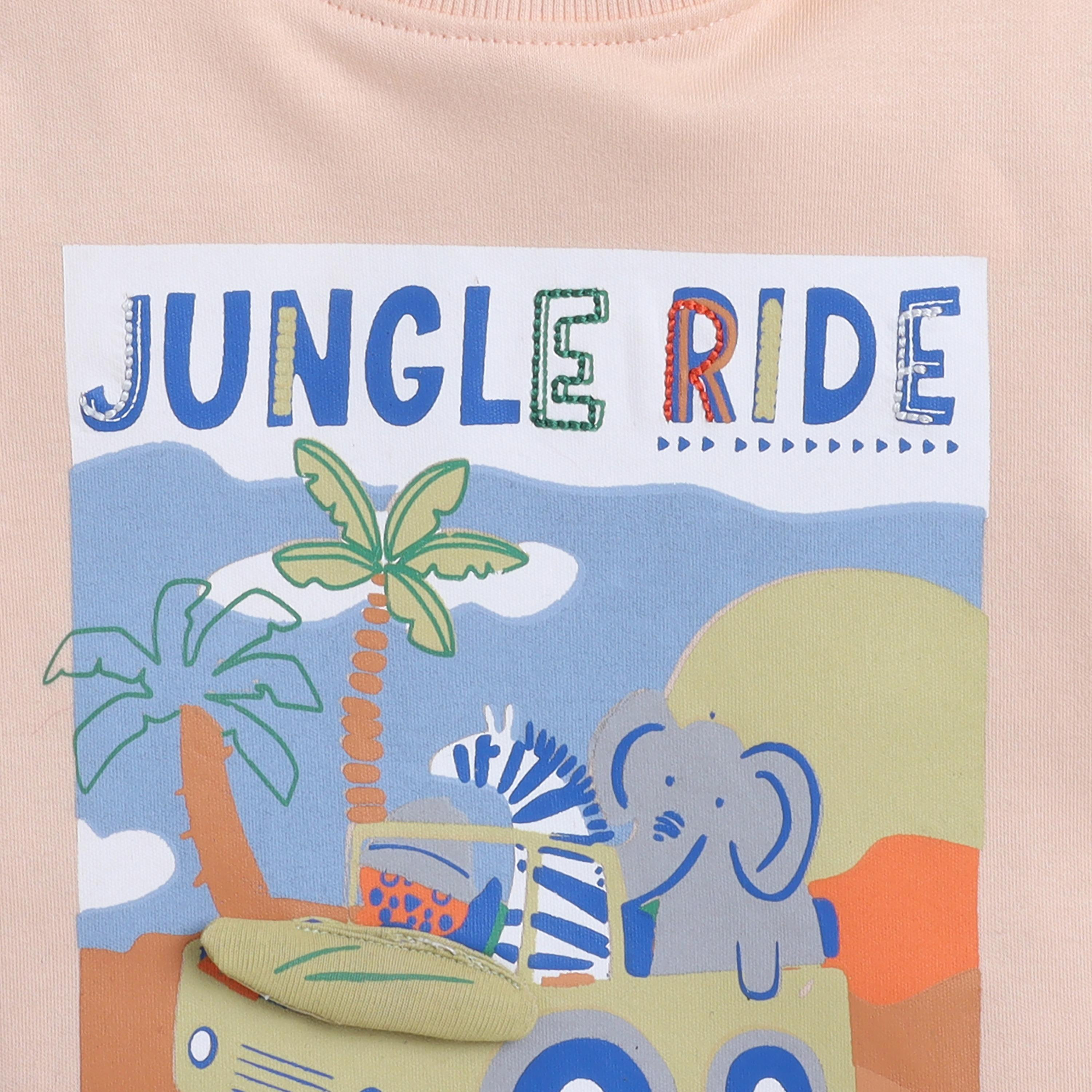 تي شيرت مطبوع بأكمام قصيرة مع شورت من قطعتين من فيكتور اند جين-baby-boys-clothing-setsandcoords-image-3