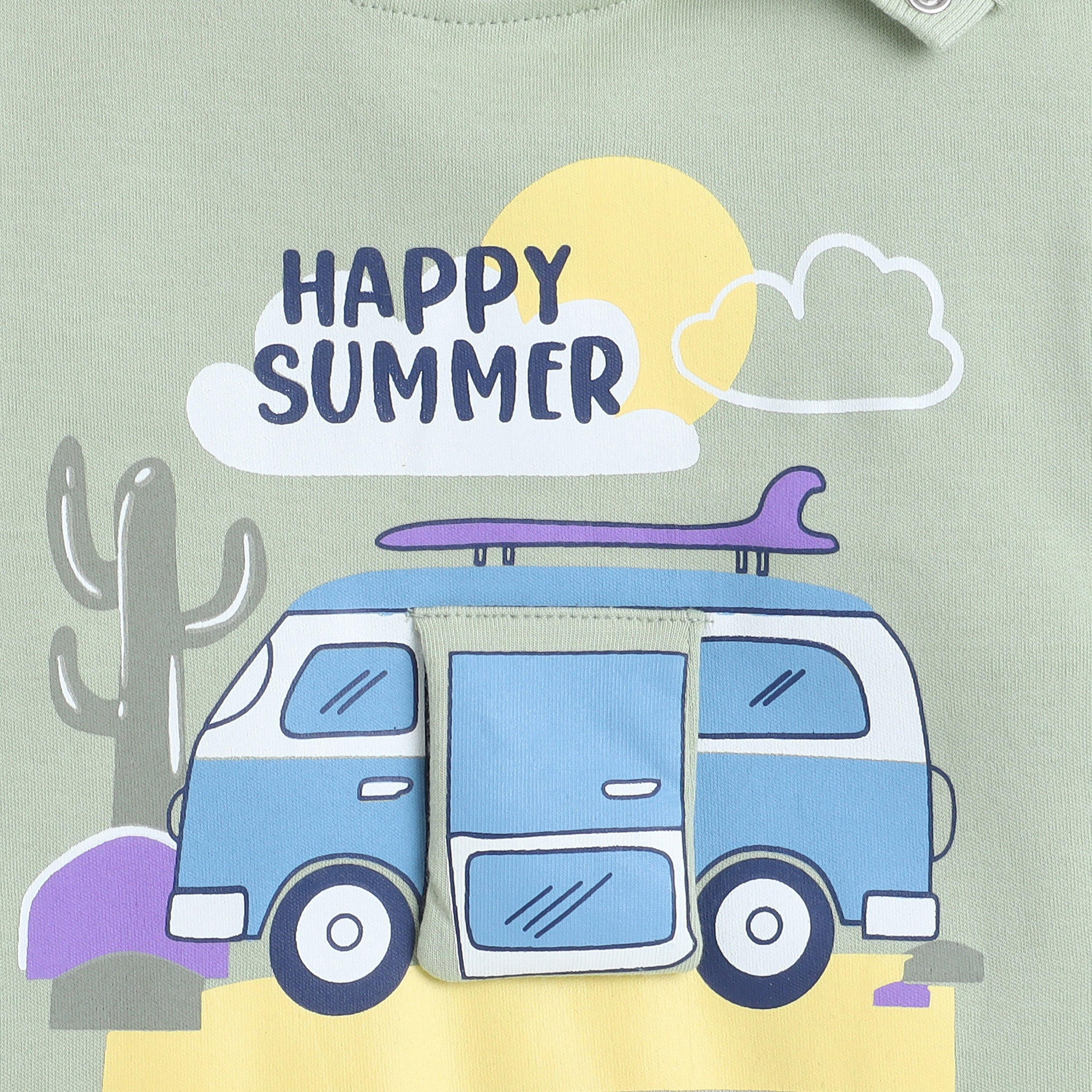 Victor and Jane 2-Piece Printed Short Sleeves T-Shirt with Shorts-baby-boys-clothing-setsandcoords-image-4