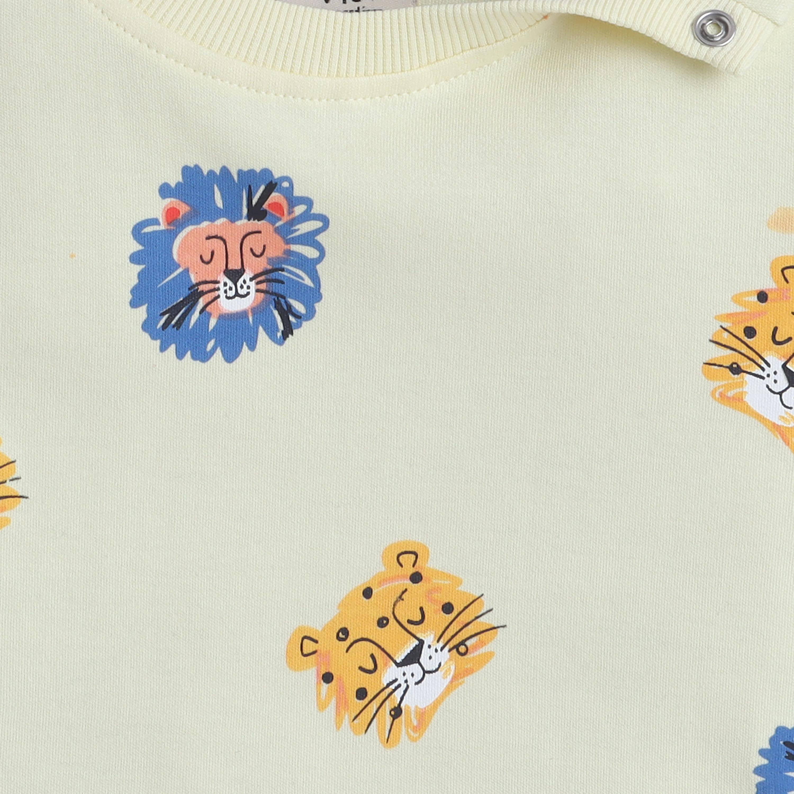 تي شيرت مطبوع بأكمام قصيرة مع شورت من قطعتين من فيكتور اند جين-baby-boys-clothing-setsandcoords-image-3