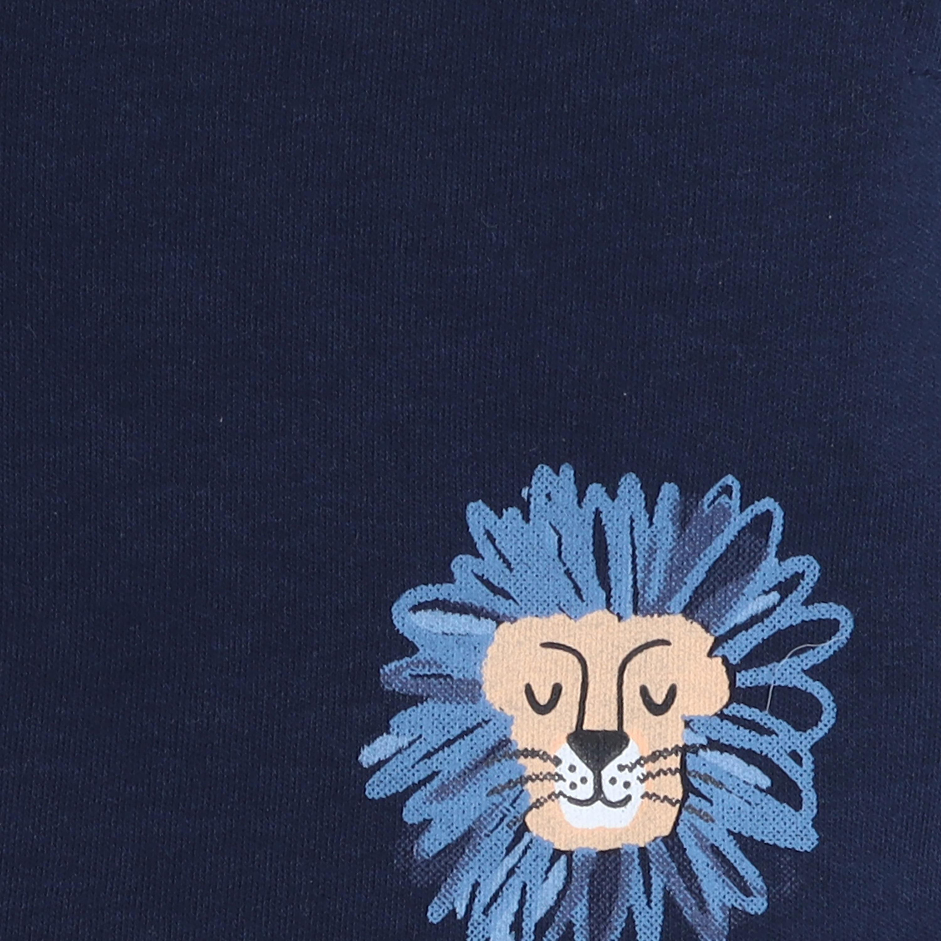 تي شيرت مطبوع بأكمام قصيرة مع شورت من قطعتين من فيكتور اند جين-baby-boys-clothing-setsandcoords-image-3