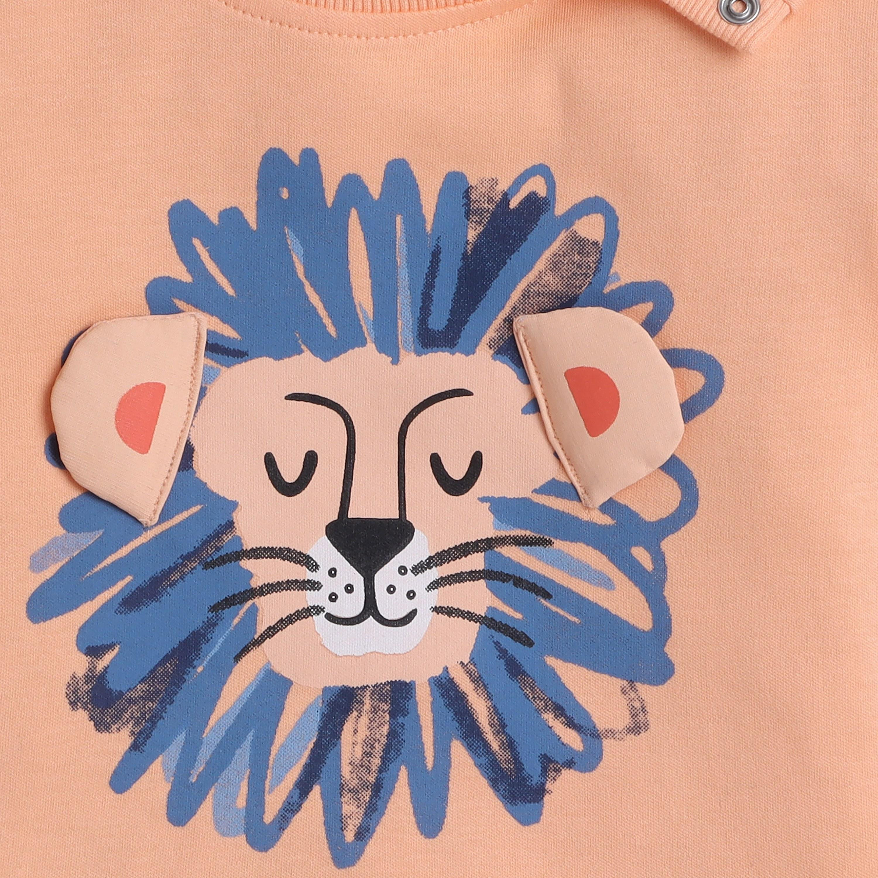 تي شيرت مطبوع بأكمام قصيرة مع شورت من قطعتين من فيكتور اند جين-baby-boys-clothing-setsandcoords-image-4