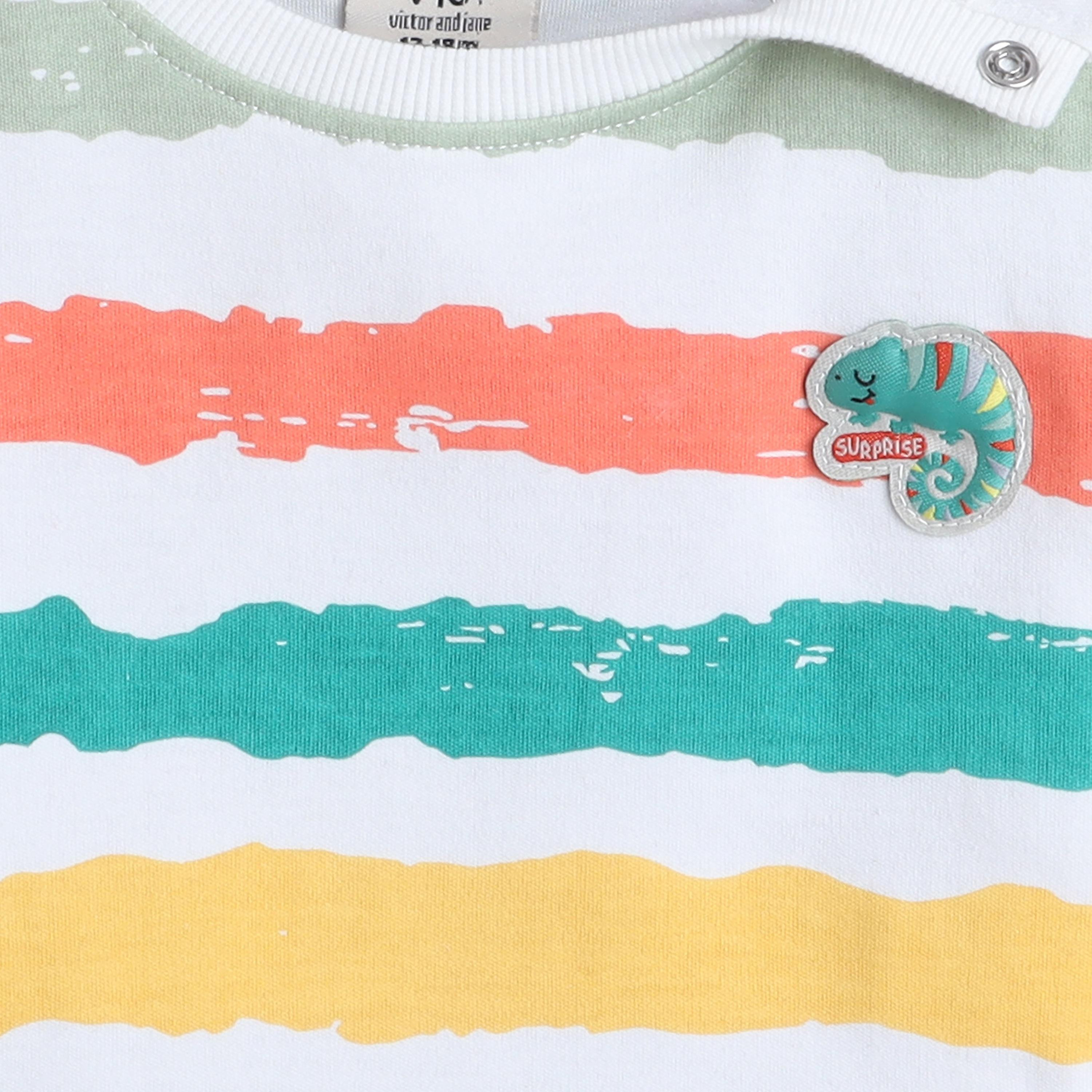Victor and Jane 2-Piece Striped Short Sleeves T-Shirt with Shorts-baby-boys-clothing-setsandcoords-image-4