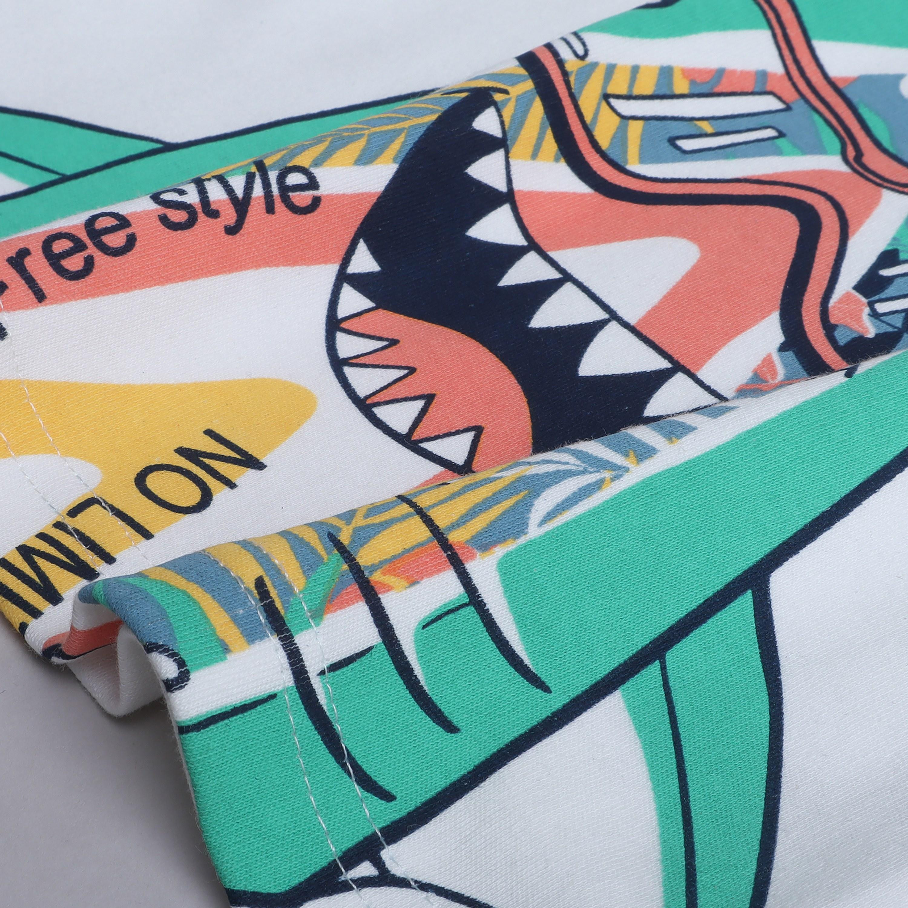 Victor and Jane 2-Piece Printed Short Sleeves T-Shirt with Shorts-baby-boys-clothing-setsandcoords-image-5