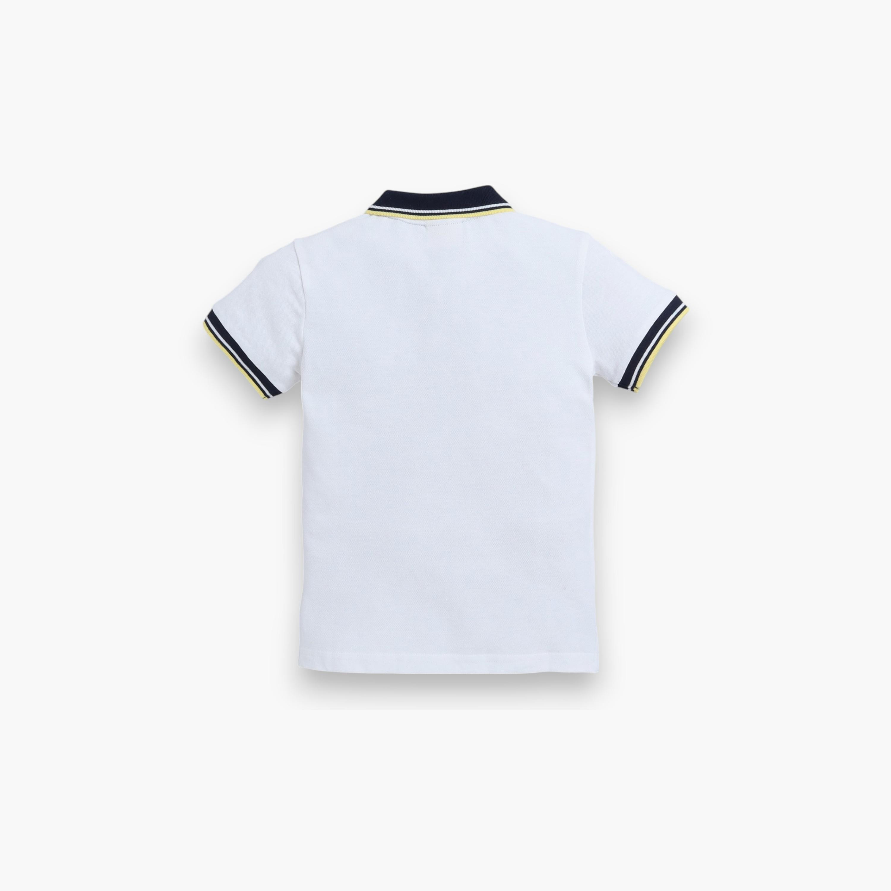 Victor and Jane Solid Short Sleeves Polo T-Shirt-boys-clothing-tshirtsandpolos-image-3