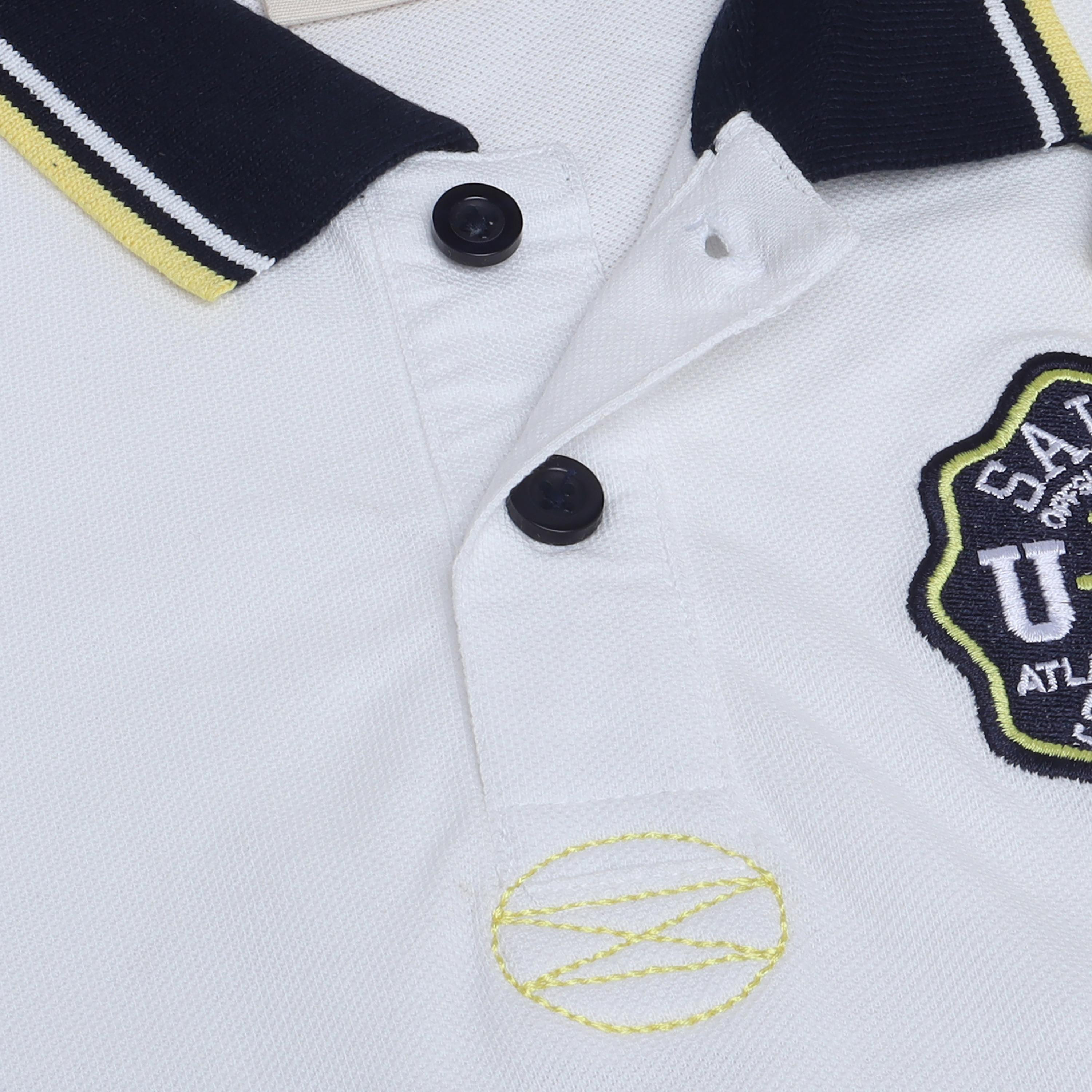 تي شيرت بولو سادة بأكمام قصيرة من فيكتور اند جين-boys-clothing-tshirtsandpolos-image-6