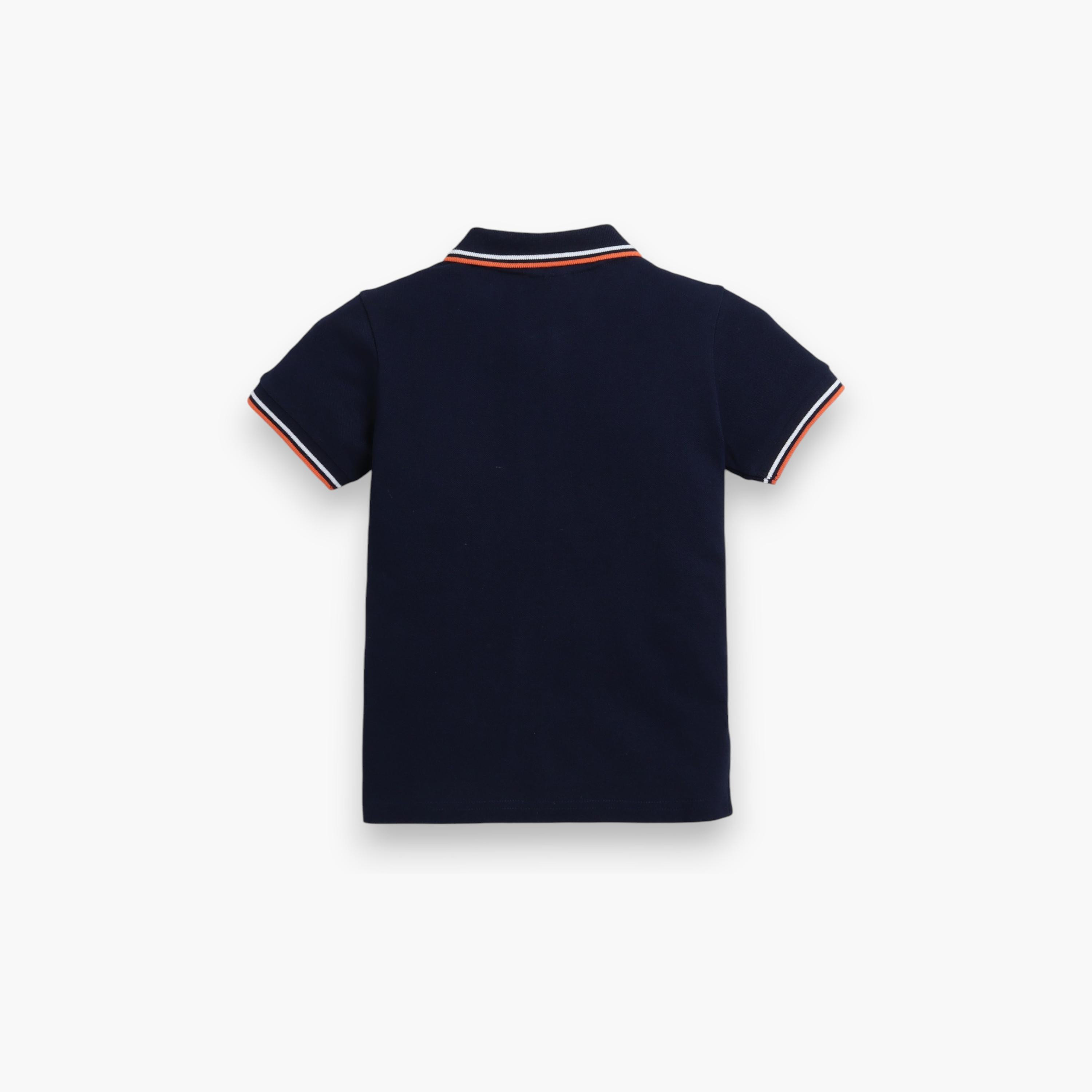 Victor and Jane Solid Short Sleeves Polo T-Shirt-boys-clothing-tshirtsandpolos-image-3