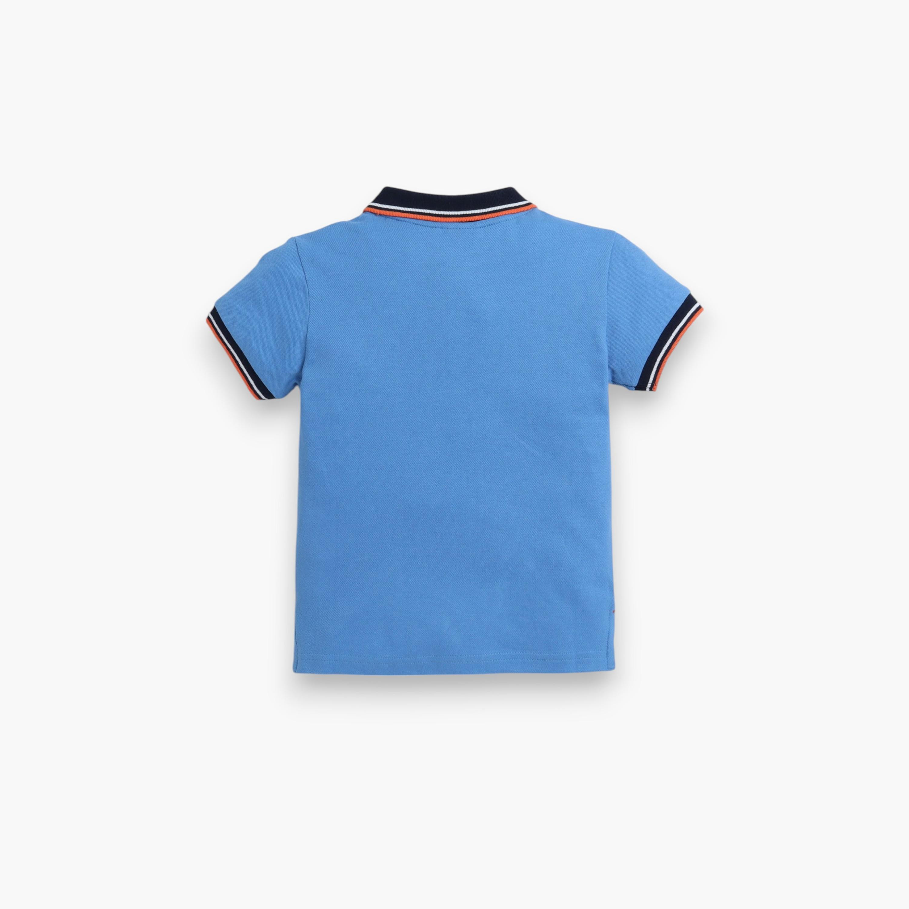 Victor and Jane Solid Short Sleeves Polo T-Shirt-boys-clothing-tshirtsandpolos-image-3