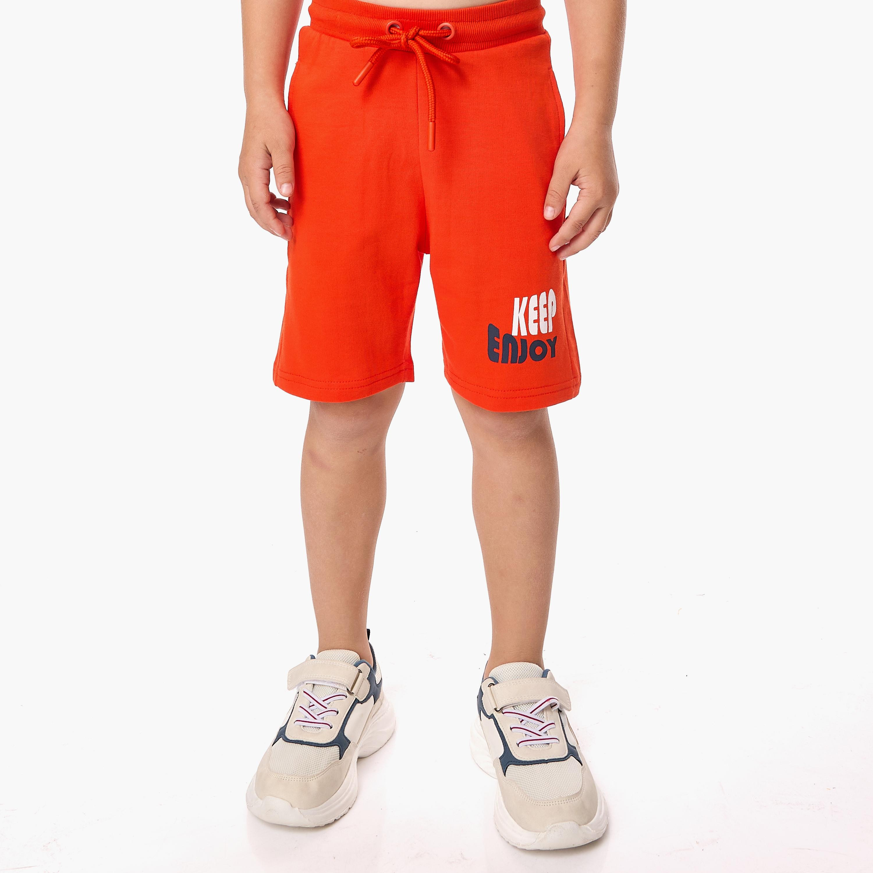 Victor and Jane 2-Piece Printed Short Sleeves T-Shirt with Shorts-boys-clothing-setsandcoords-image-6