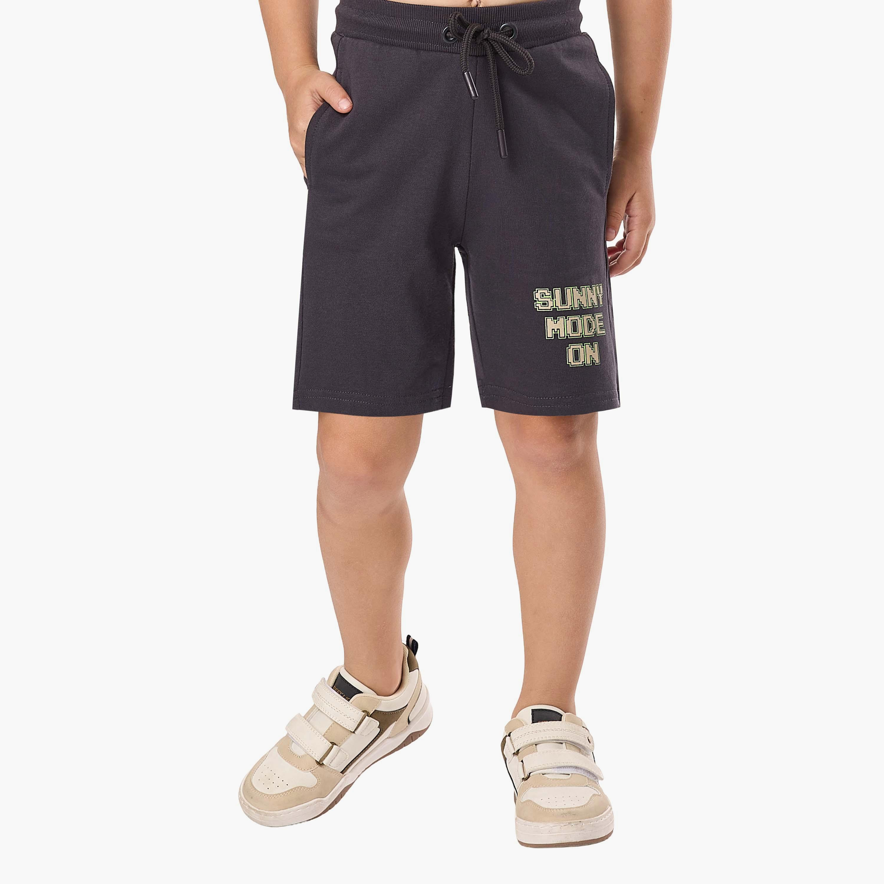 Victor and Jane 2-Piece Printed Short Sleeves T-Shirt with Shorts-boys-clothing-setsandcoords-image-6
