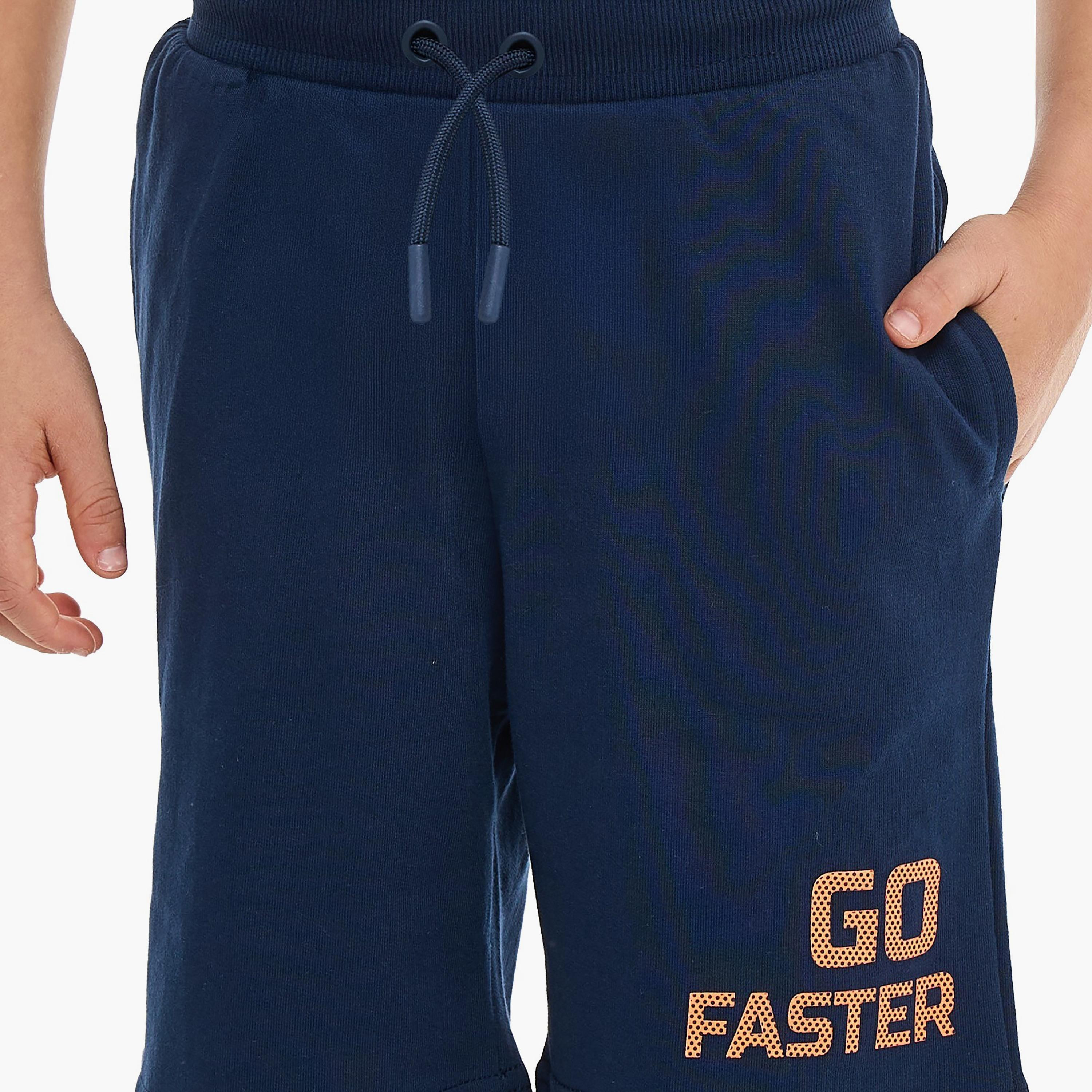 Victor and Jane 2-Piece Printed Short Sleeves T-Shirt with Shorts-boys-clothing-setsandcoords-image-6