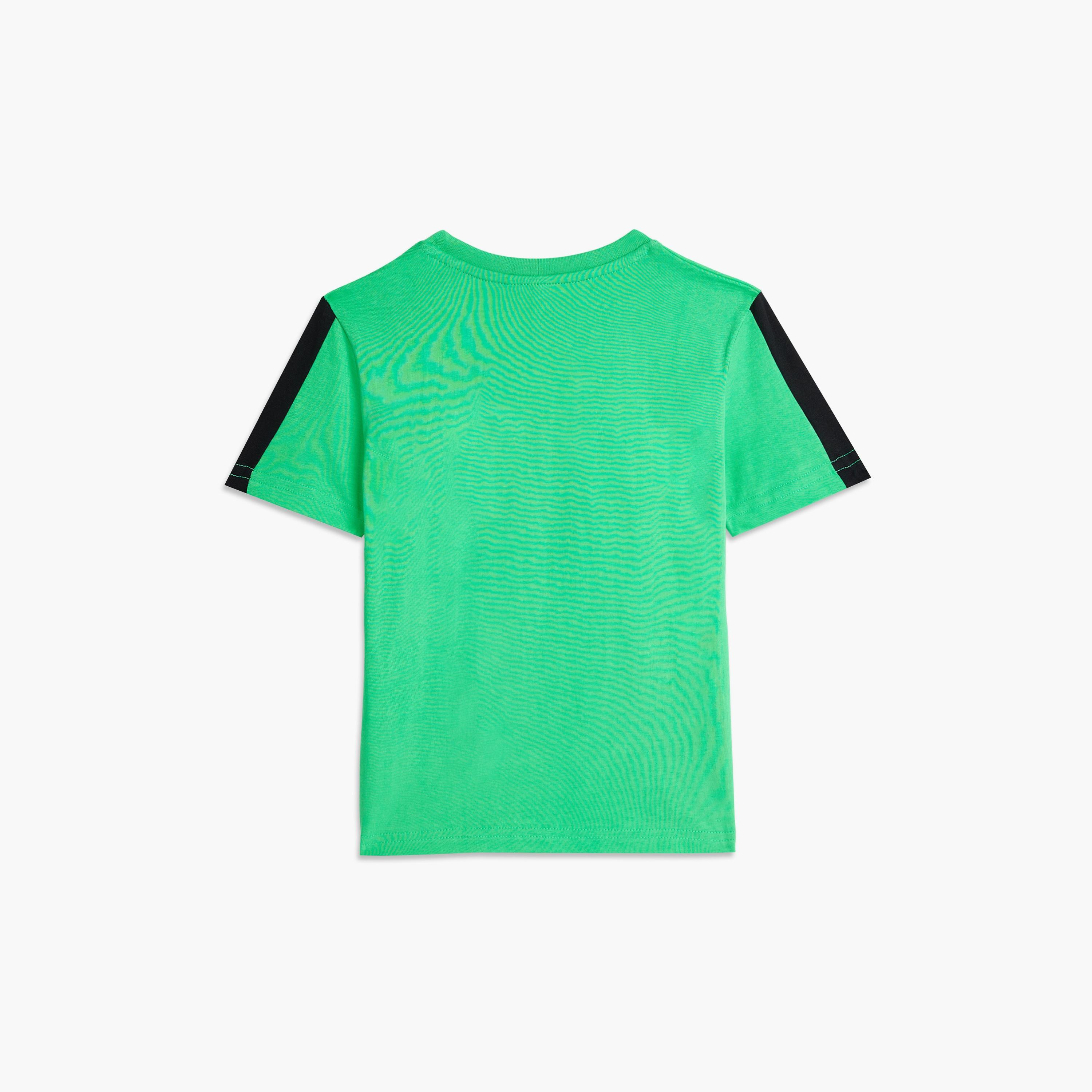 Victor and Jane 2-Piece Printed Short Sleeves T-Shirt with Shorts-boys-clothing-setsandcoords-image-3