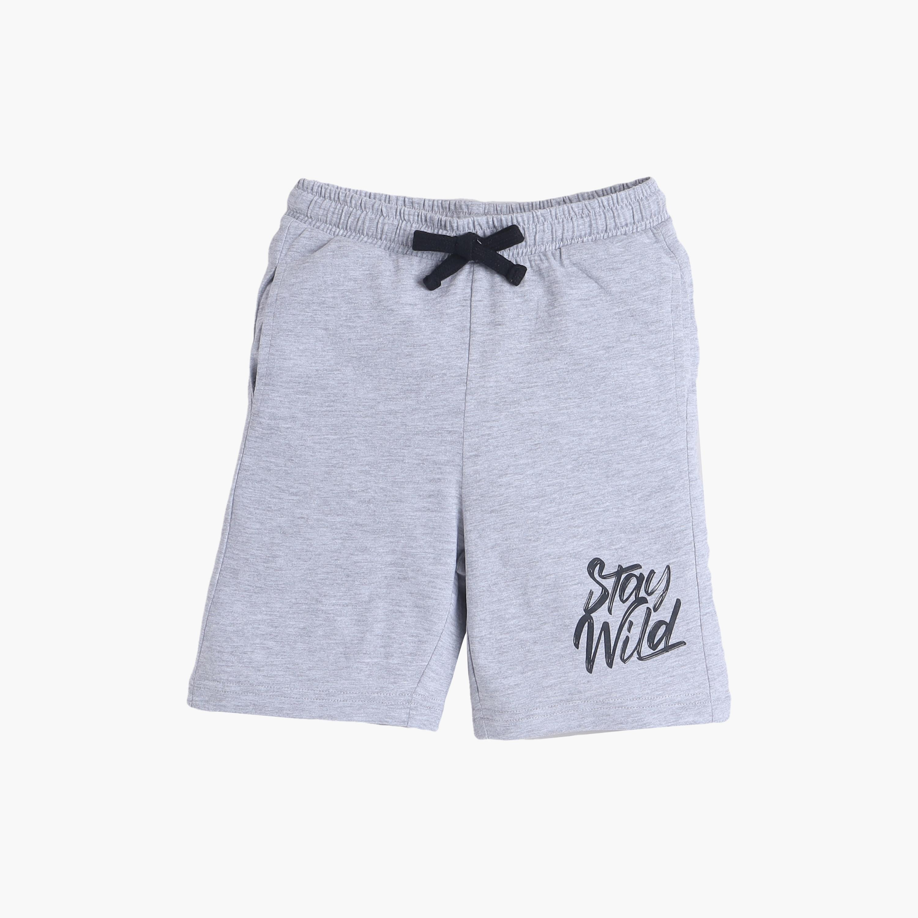 Victor and Jane 2-Piece Printed Short Sleeves T-Shirt with Shorts-boys-clothing-setsandcoords-image-4