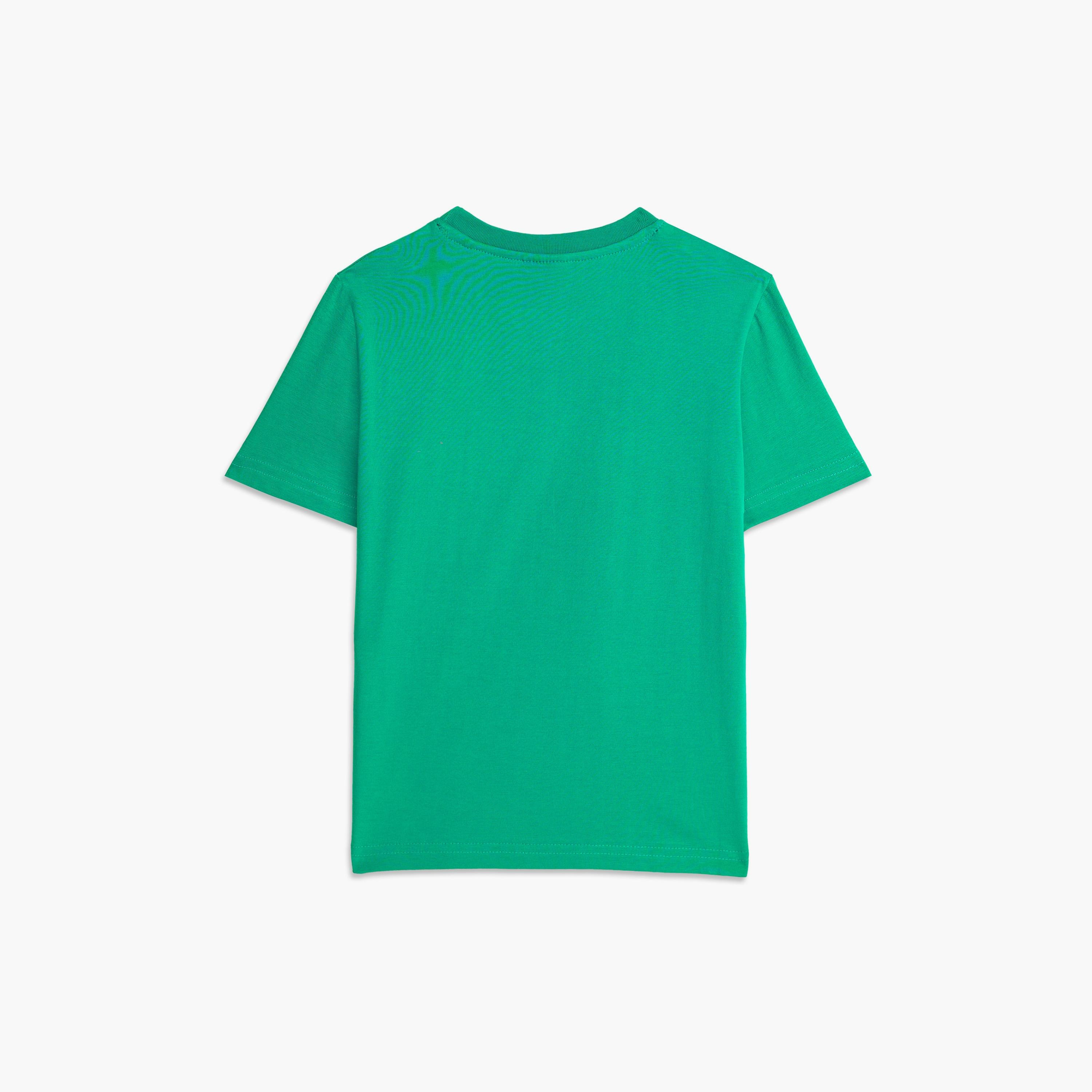 تي شيرت مطبوع بأكمام قصيرة مع شورت من قطعتين من فيكتور اند جين-baby-boys-clothing-setsandcoords-image-3