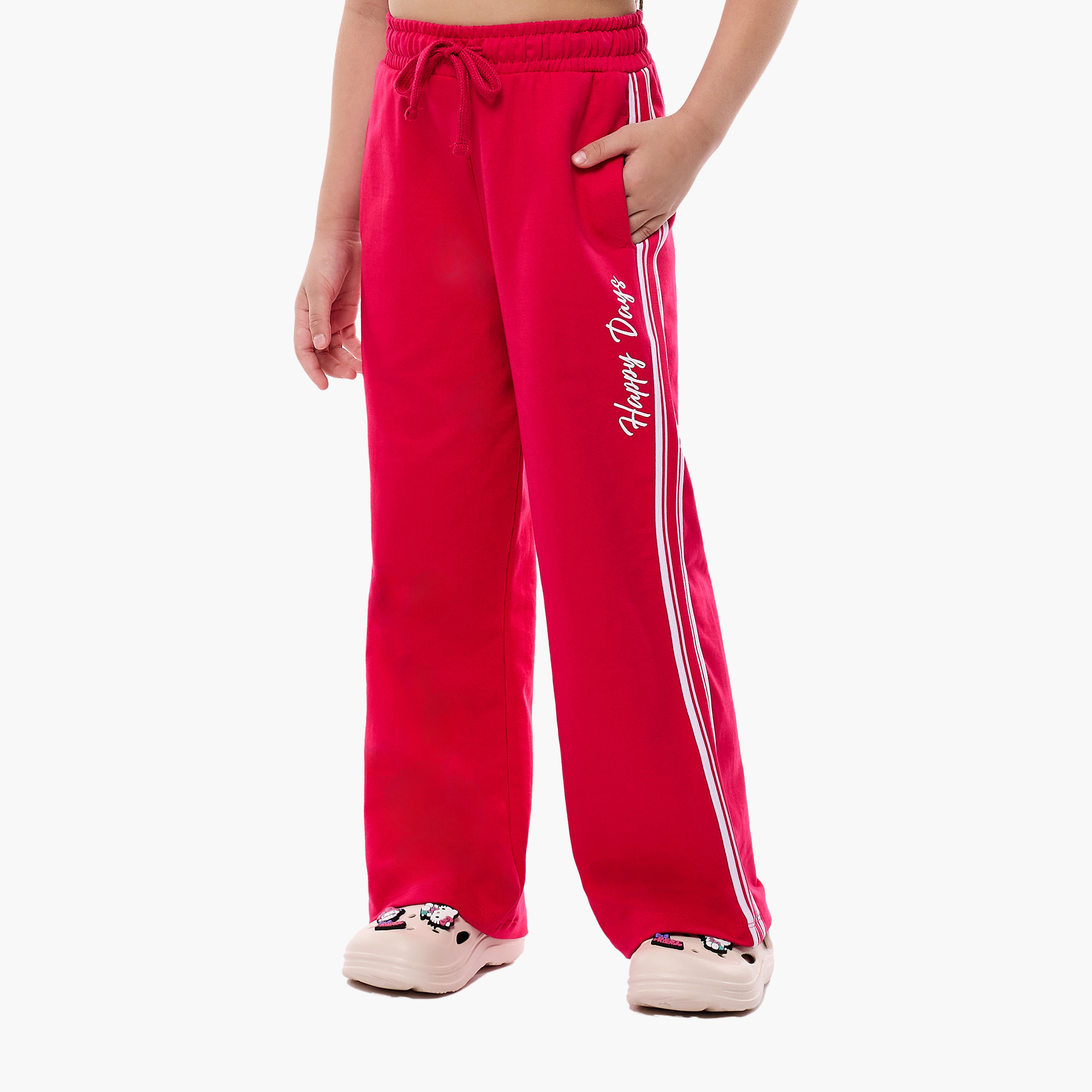 Victor and Jane Printed Top & Wide-Leg Pants Set - Multicolour-girls-clothing-setsandcoords-image-4