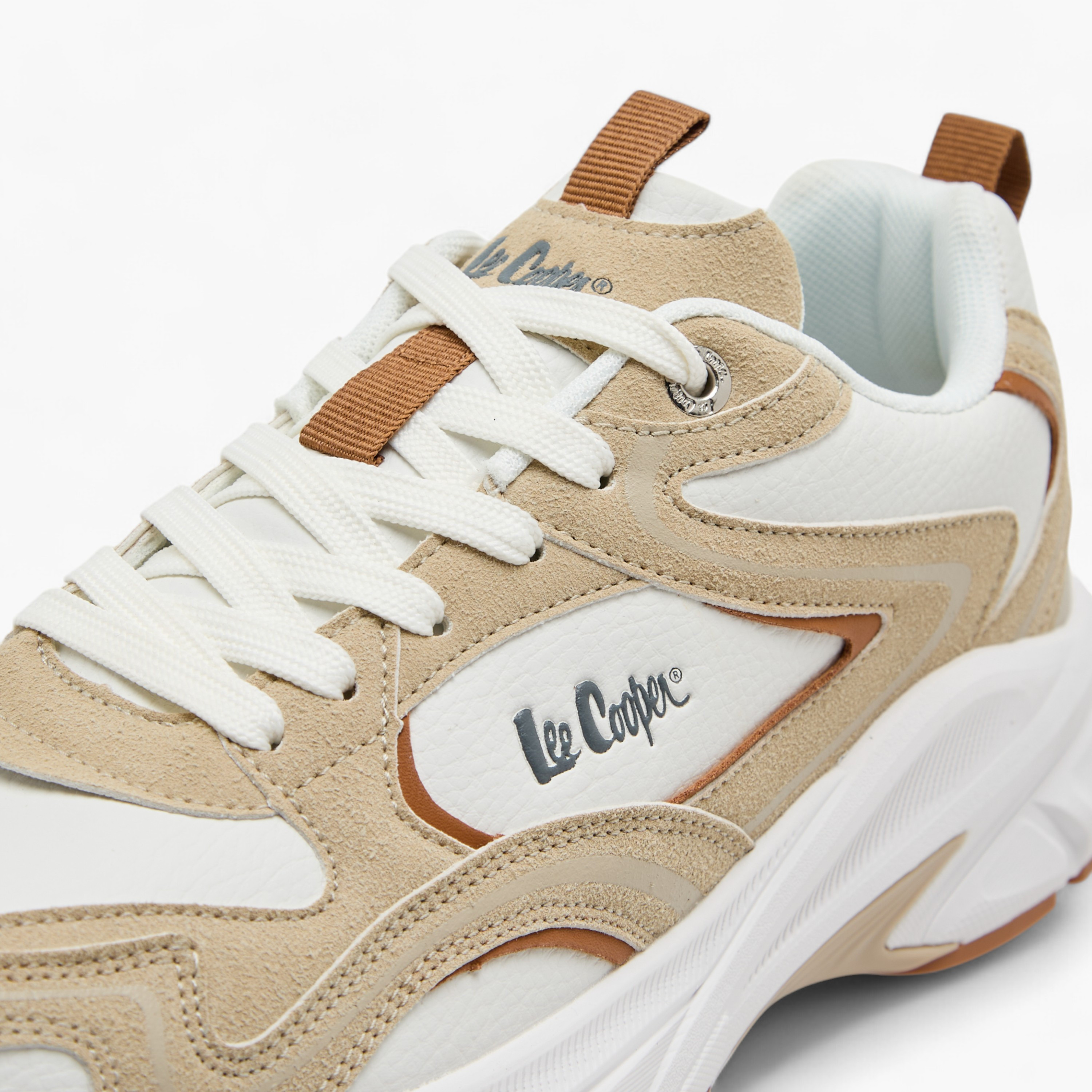 حذاء سنيكرز بألواح وطبعات شعار للرجال من لي كوبر-men-shoes-sneakers-image-4