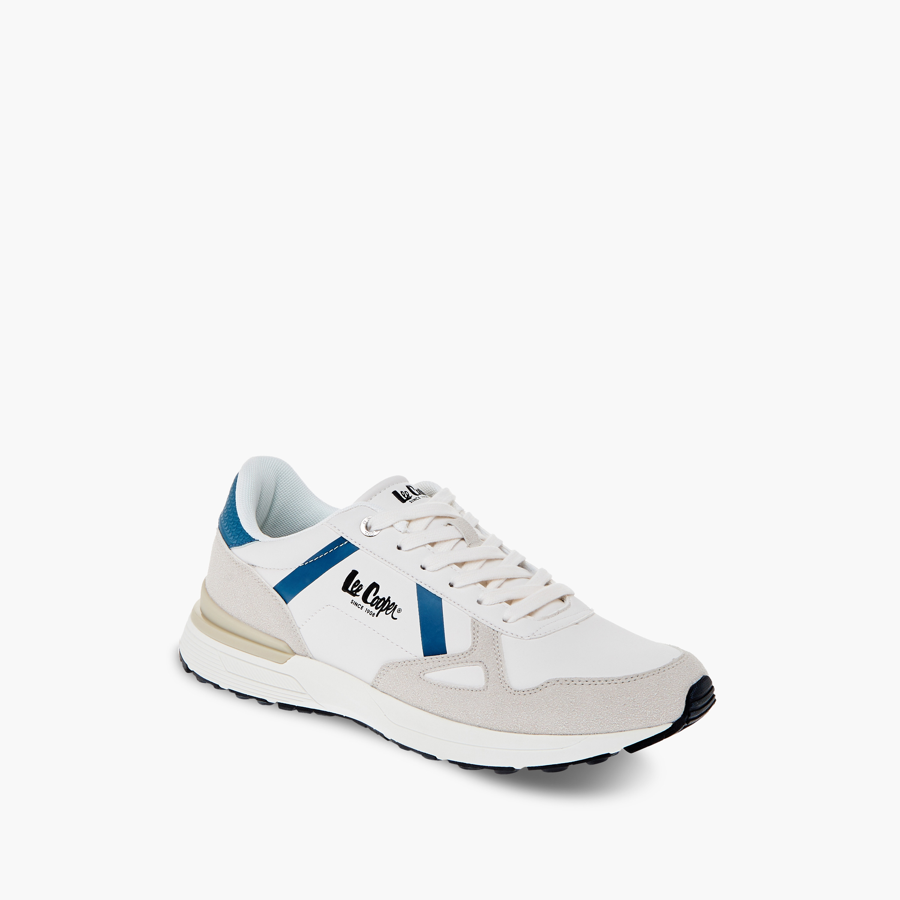 حذاء سنيكرز رجالي برباط إغلاق وتفاصيل شعار من لي كوبر-men-shoes-sneakers-image-2