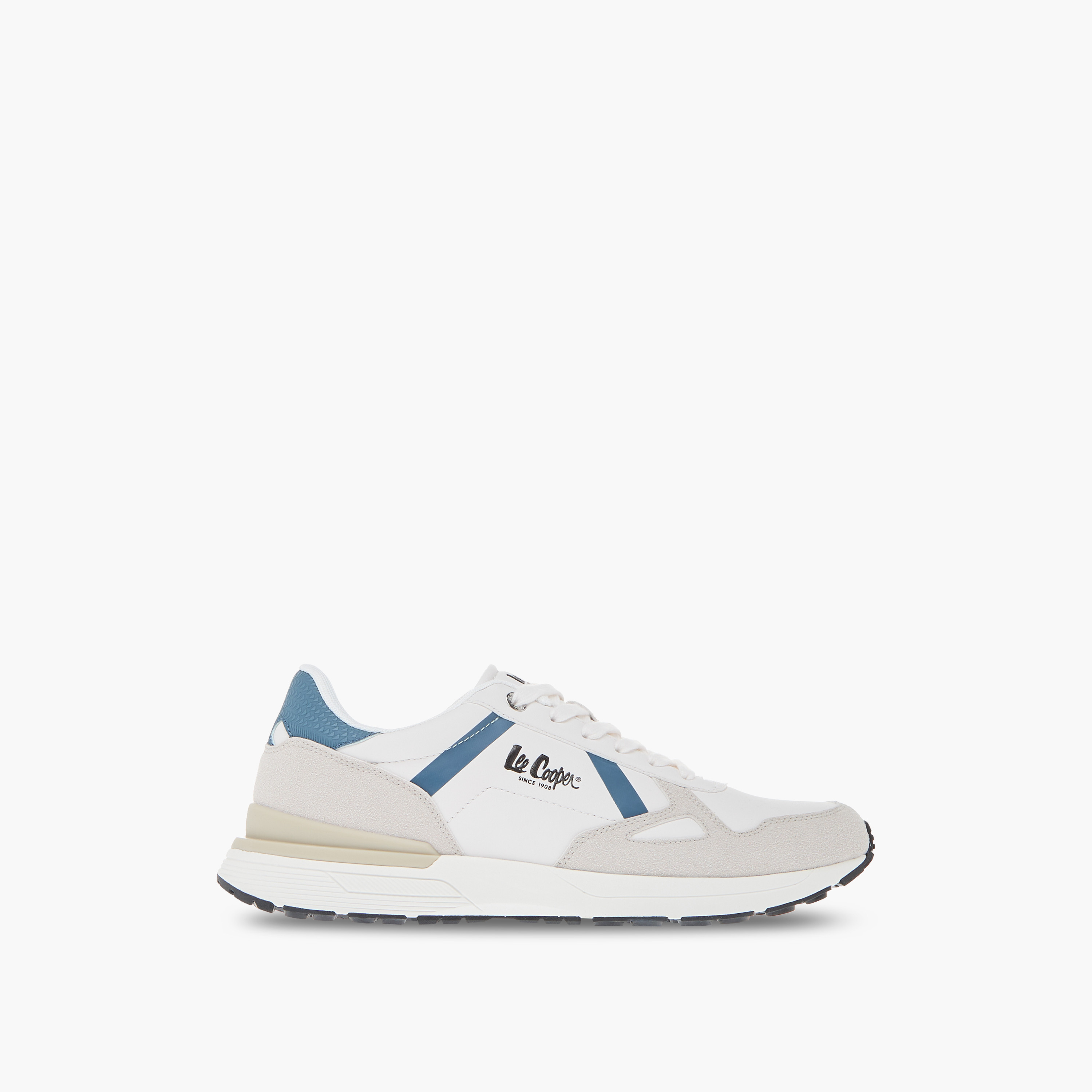 حذاء سنيكرز رجالي برباط إغلاق وتفاصيل شعار من لي كوبر-men-shoes-sneakers-image-3