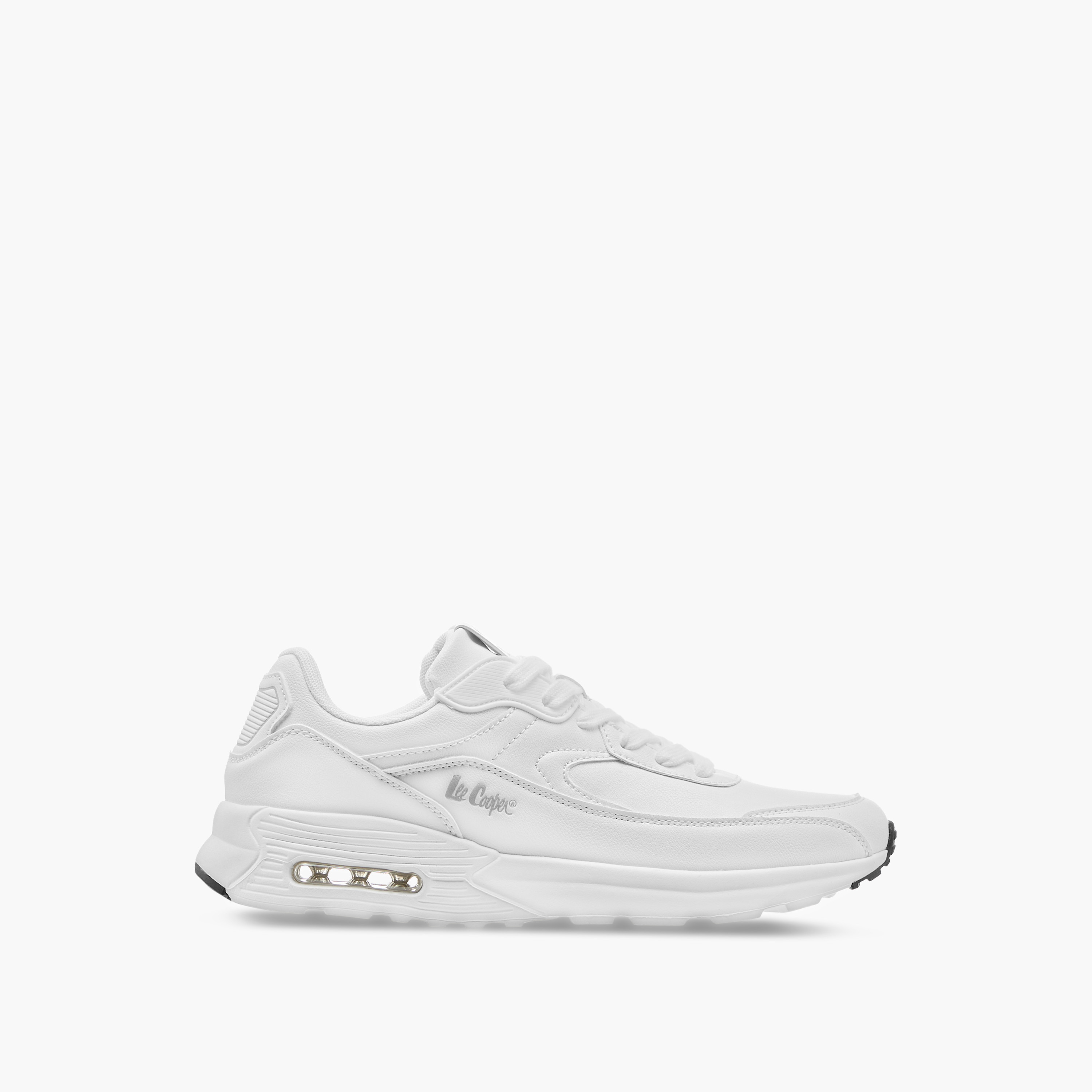 Lee Cooper Men's Logo Detail Sneakers with Lace-Up Closure-men-shoes-sneakers-image-3