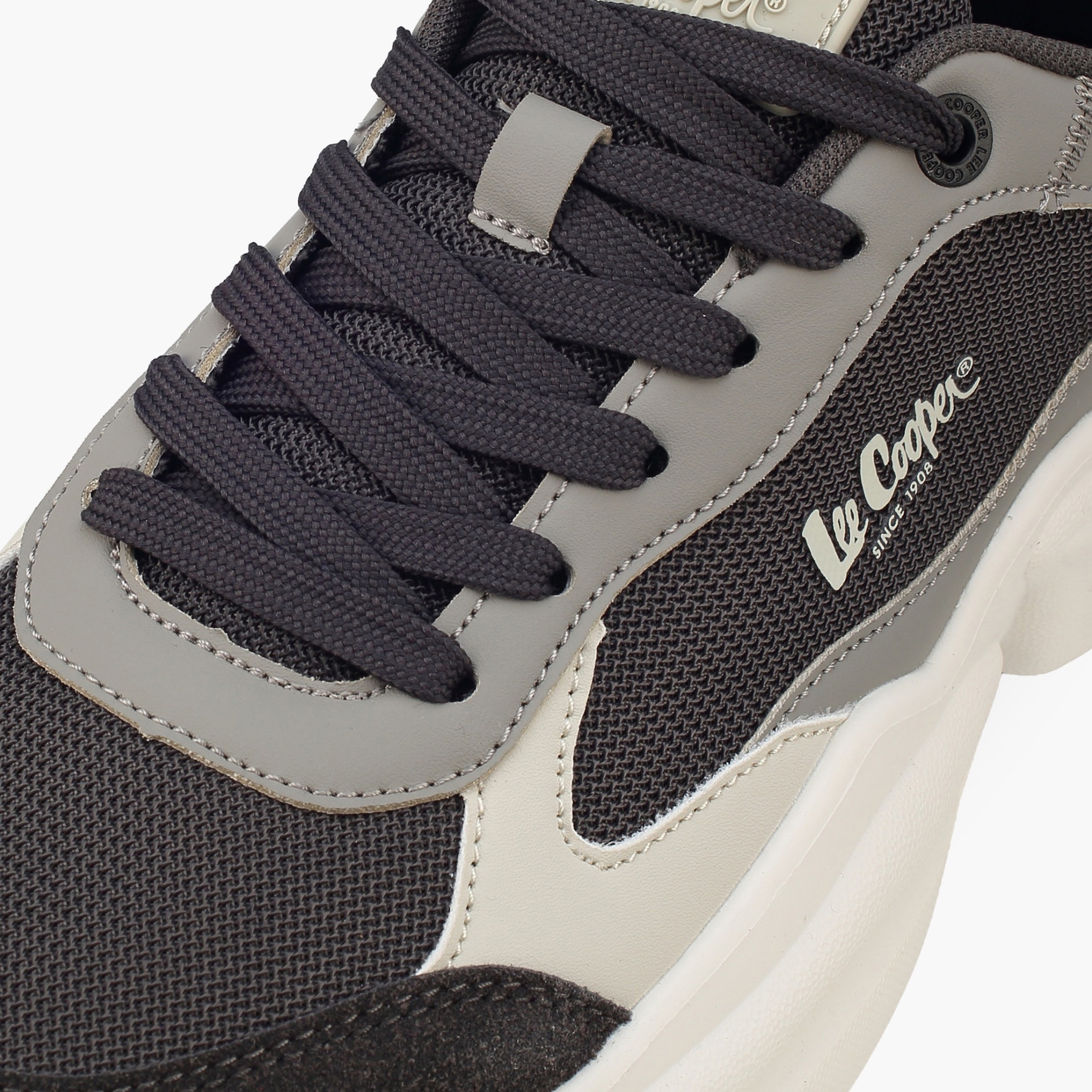 Lee Cooper Men Colourblock Lace-Up Sneakers-men-shoes-sneakers-image-4