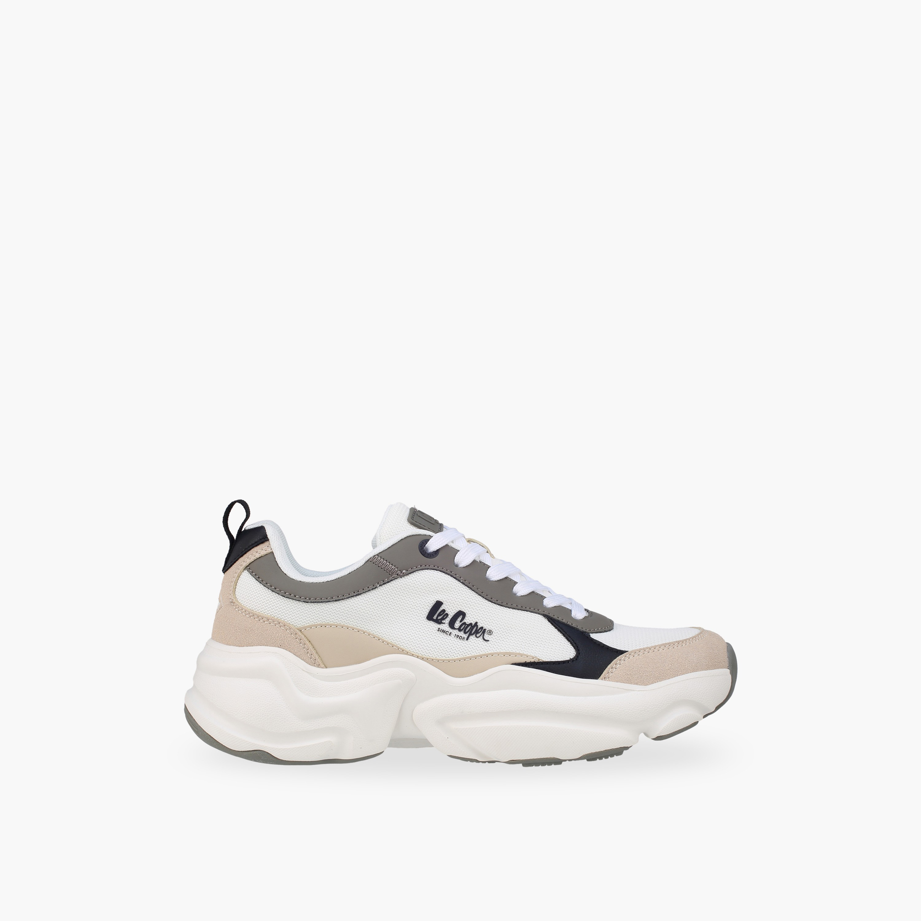 Lee Cooper Men Colourblock Lace-Up Sneakers-men-shoes-sneakers-image-3