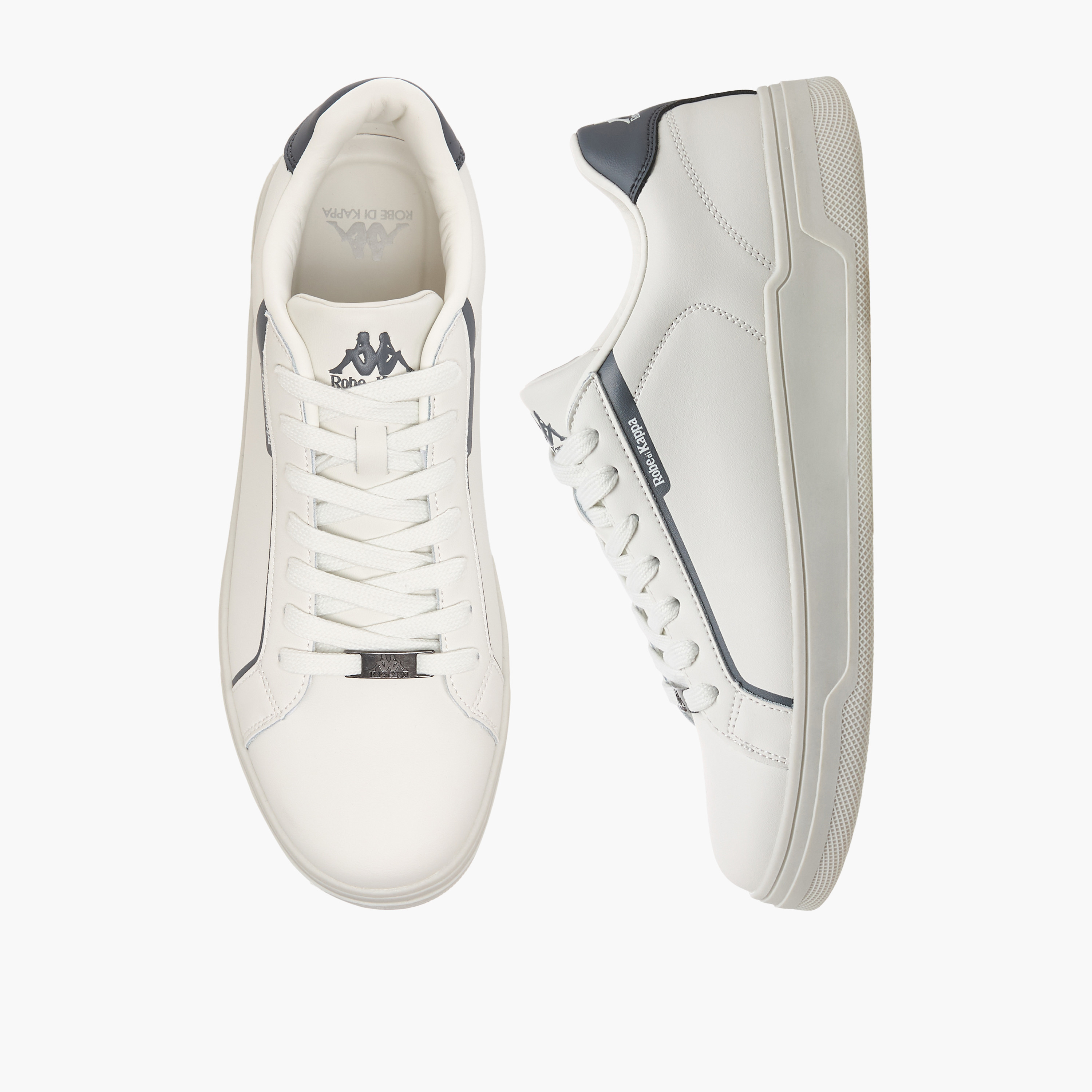 Kappa Men Lace-Up Leather Ankle Sneakers-men-shoes-sneakers-image-1