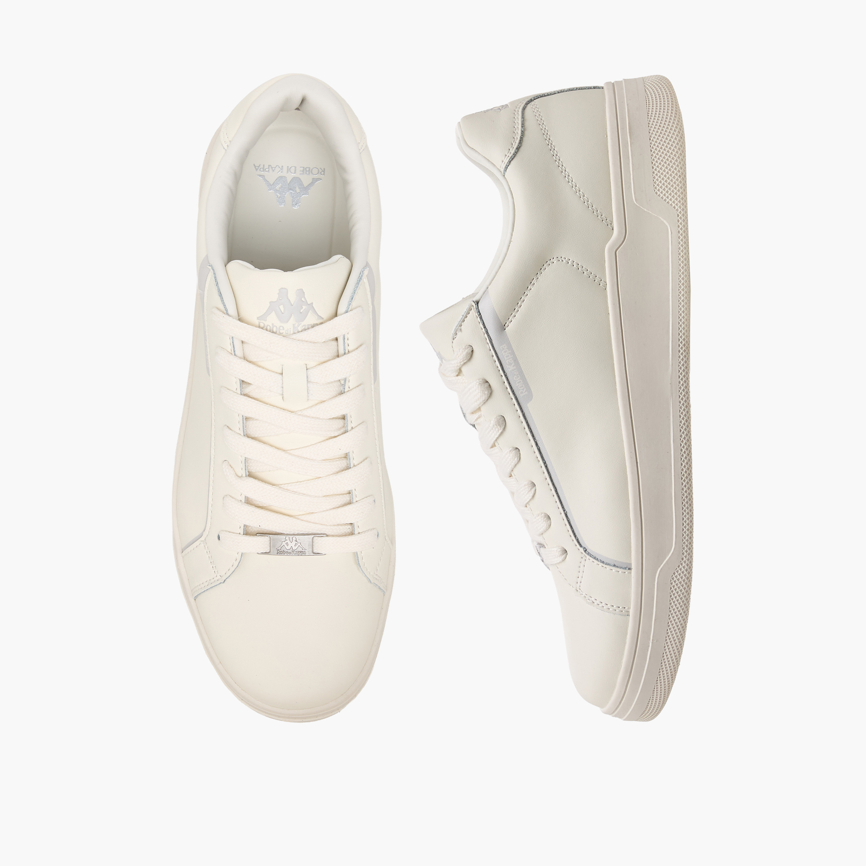 Kappa Men Lace-Up Leather Ankle Sneakers-men-shoes-sneakers-image-1