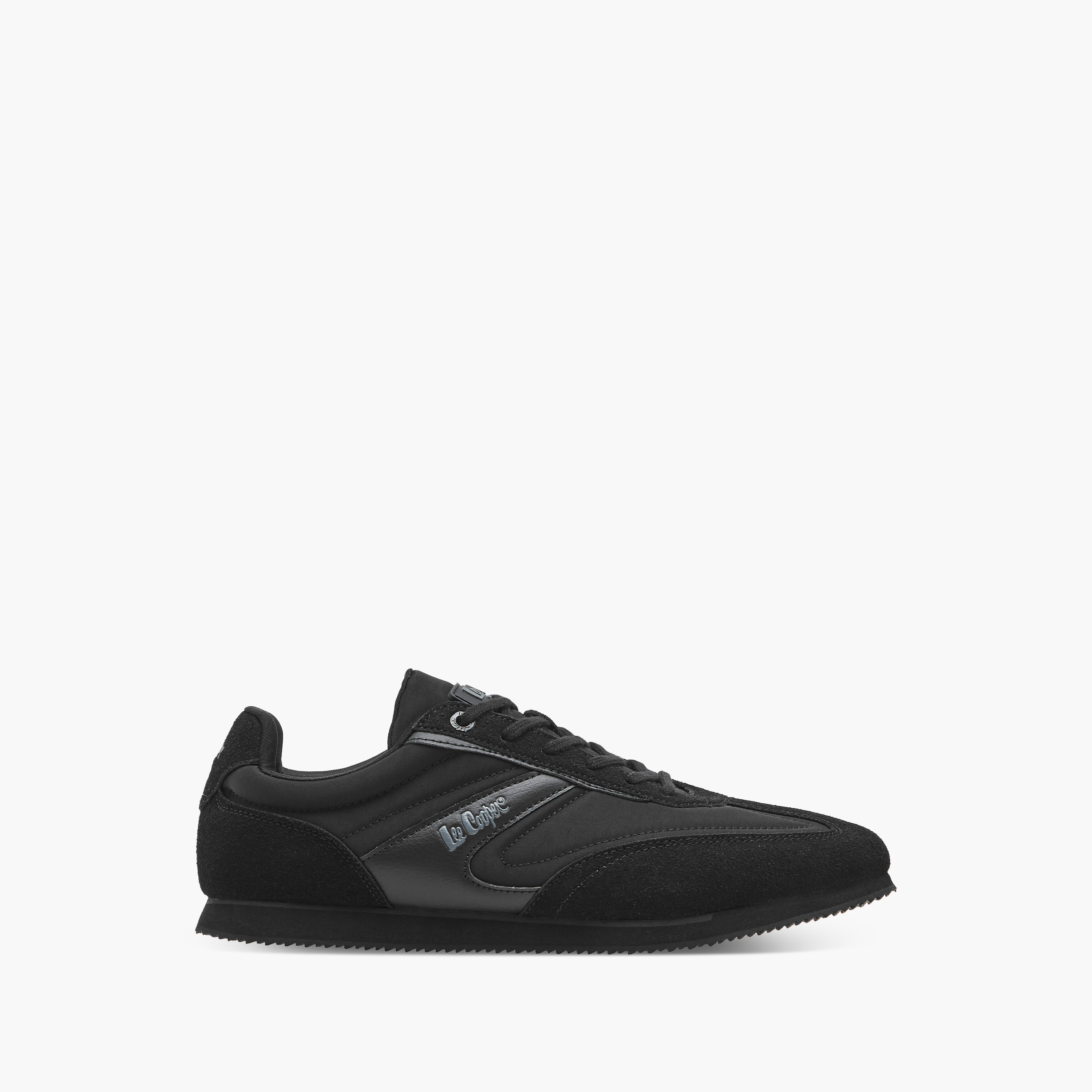 Lee Cooper Men's Colourblock Shoes with Lace-Up Closure-men-shoes-sneakers-image-3
