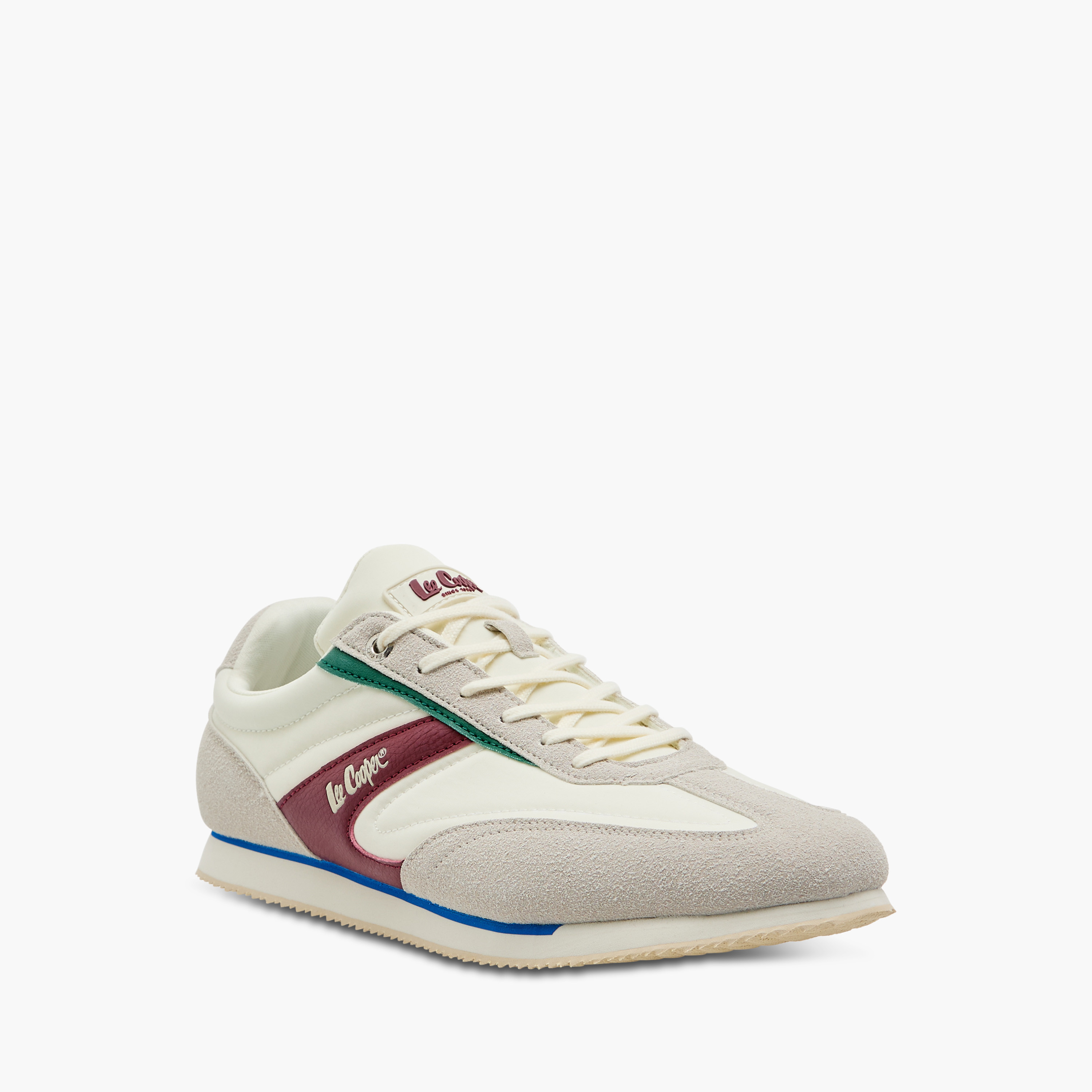 حذاء بقوالب ملونة ورباط إغلاق للرجال من لي كوبر-men-shoes-sneakers-image-2