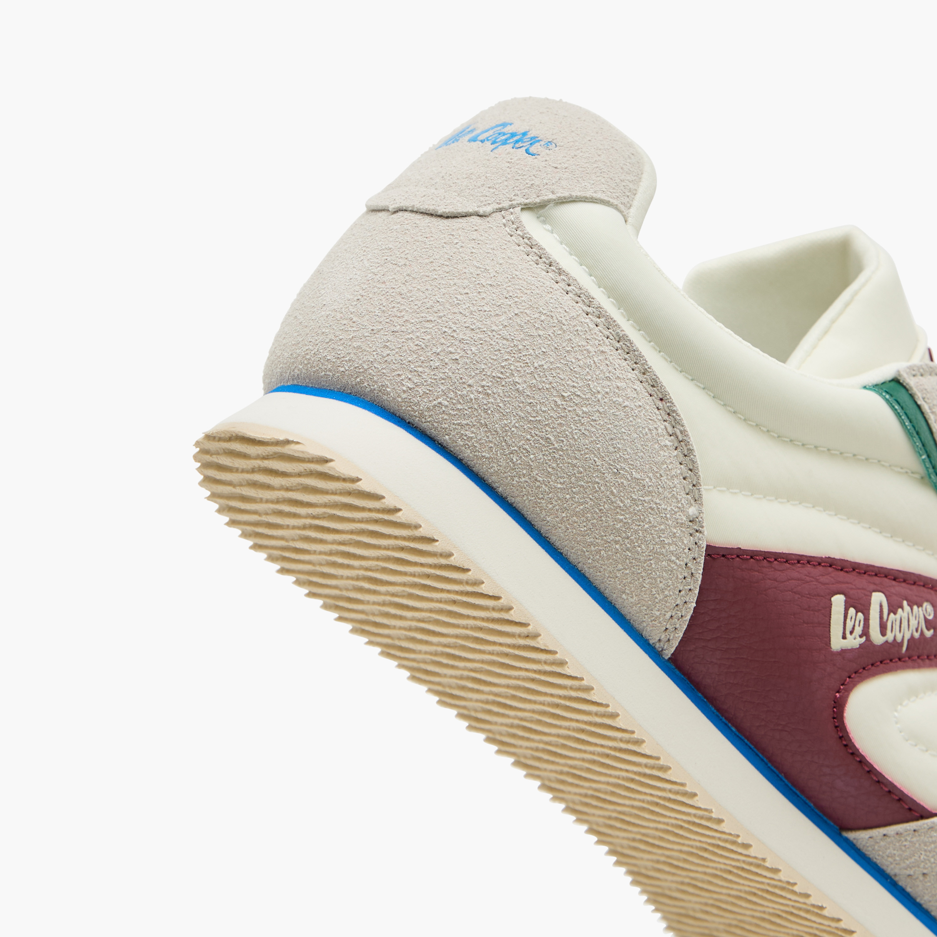 Lee Cooper Men's Colourblock Shoes with Lace-Up Closure-men-shoes-sneakers-image-5