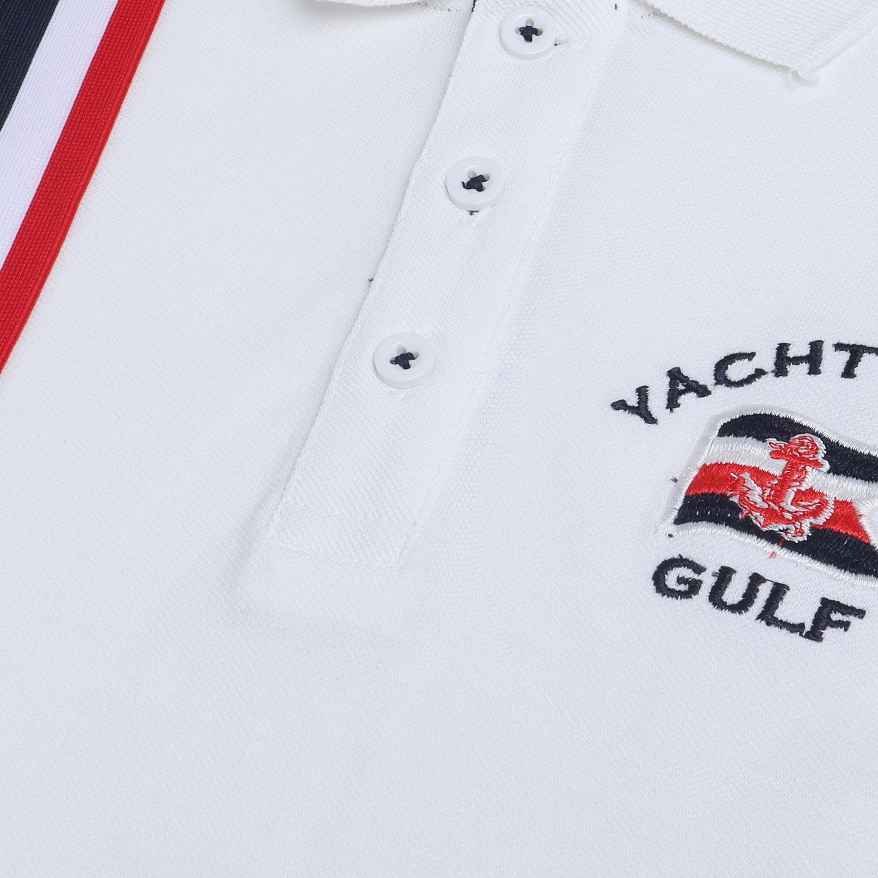 Victor and Jane Colour Blocked Short Sleeves Polo T-Shirt-boys-clothing-tshirtsandpolos-image-3