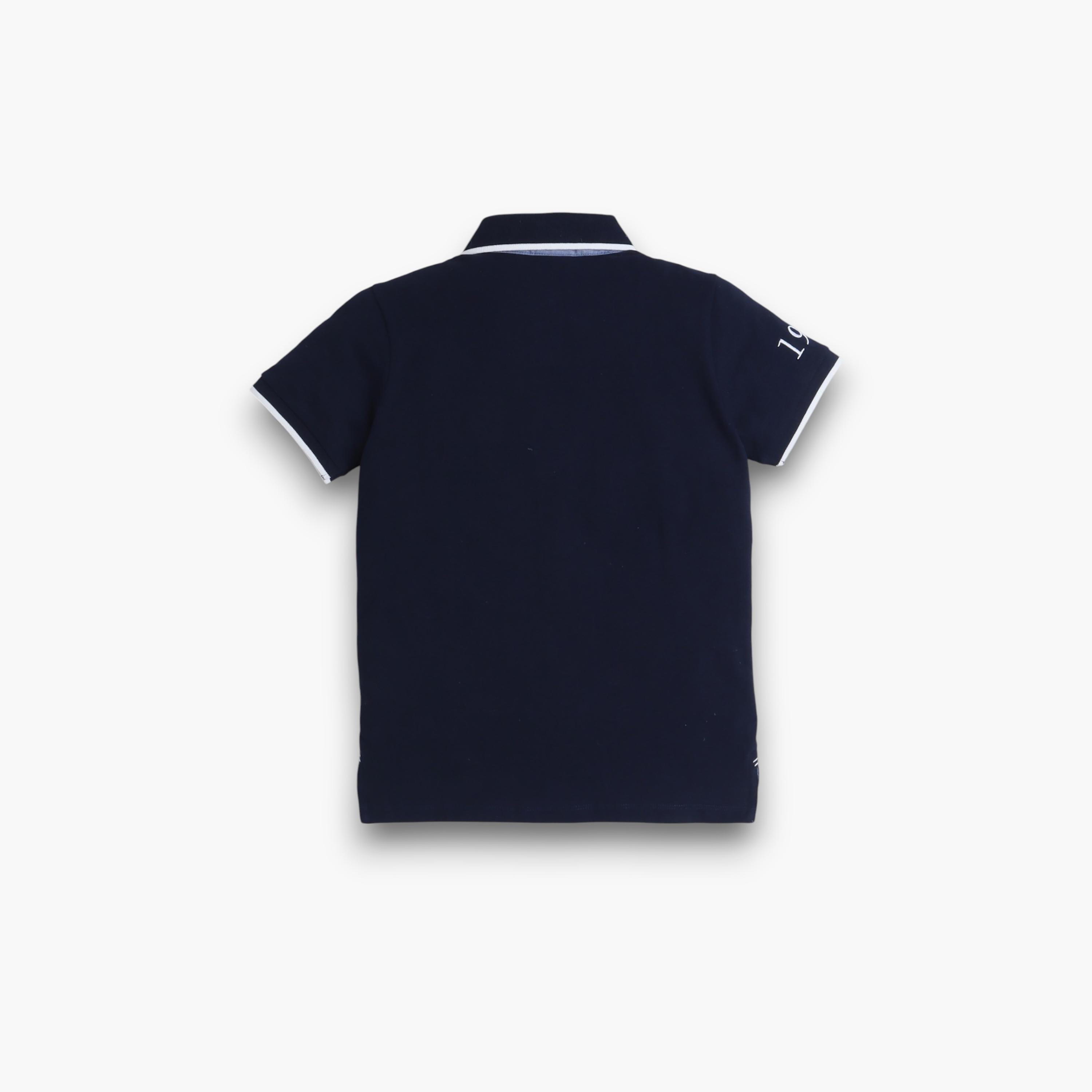 تي شيرت بولو بأكمام قصيرة مطرز من فيكتور اند جين-boys-clothing-tshirtsandpolos-image-3