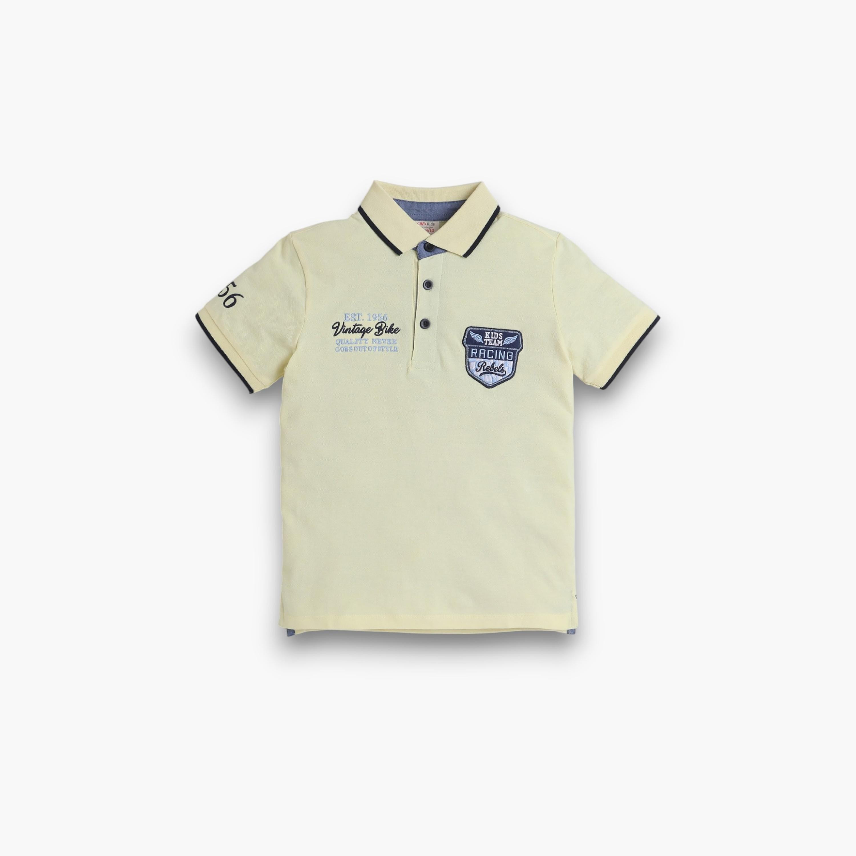 Victor and Jane Embroidered Short Sleeves Polo T-Shirt-boys-clothing-tshirtsandpolos-image-1