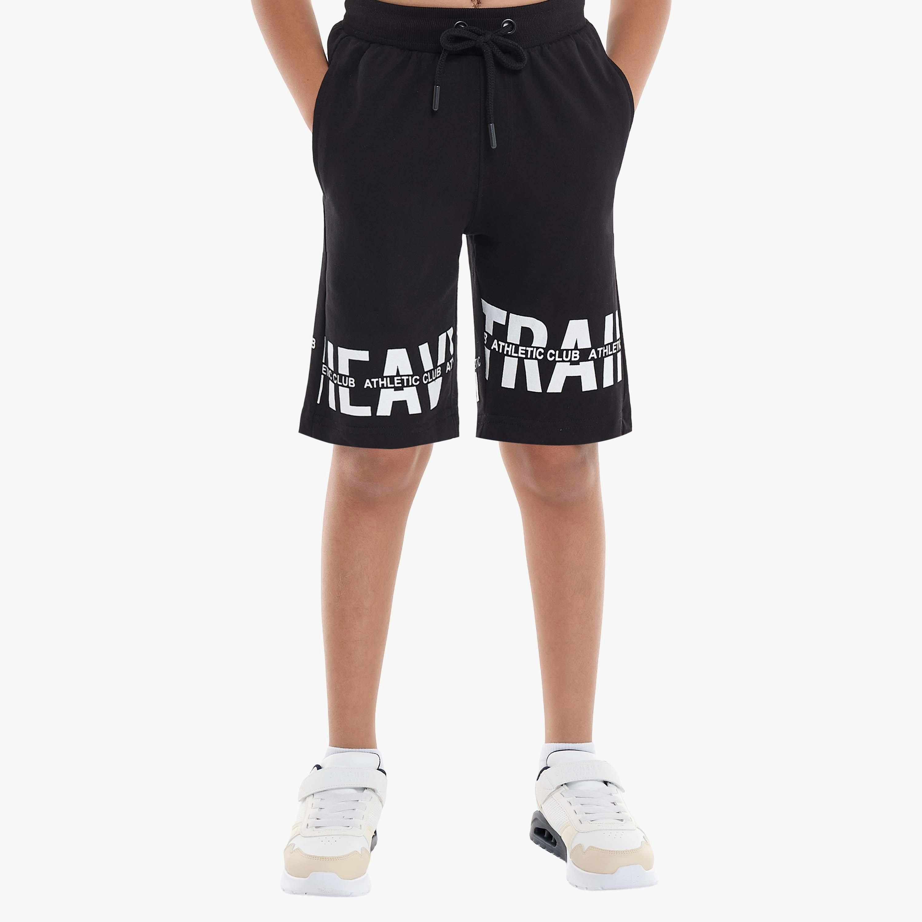 Victor and Jane 2-Piece Printed Short Sleeves T-Shirt with Shorts-boys-clothing-setsandcoords-image-4