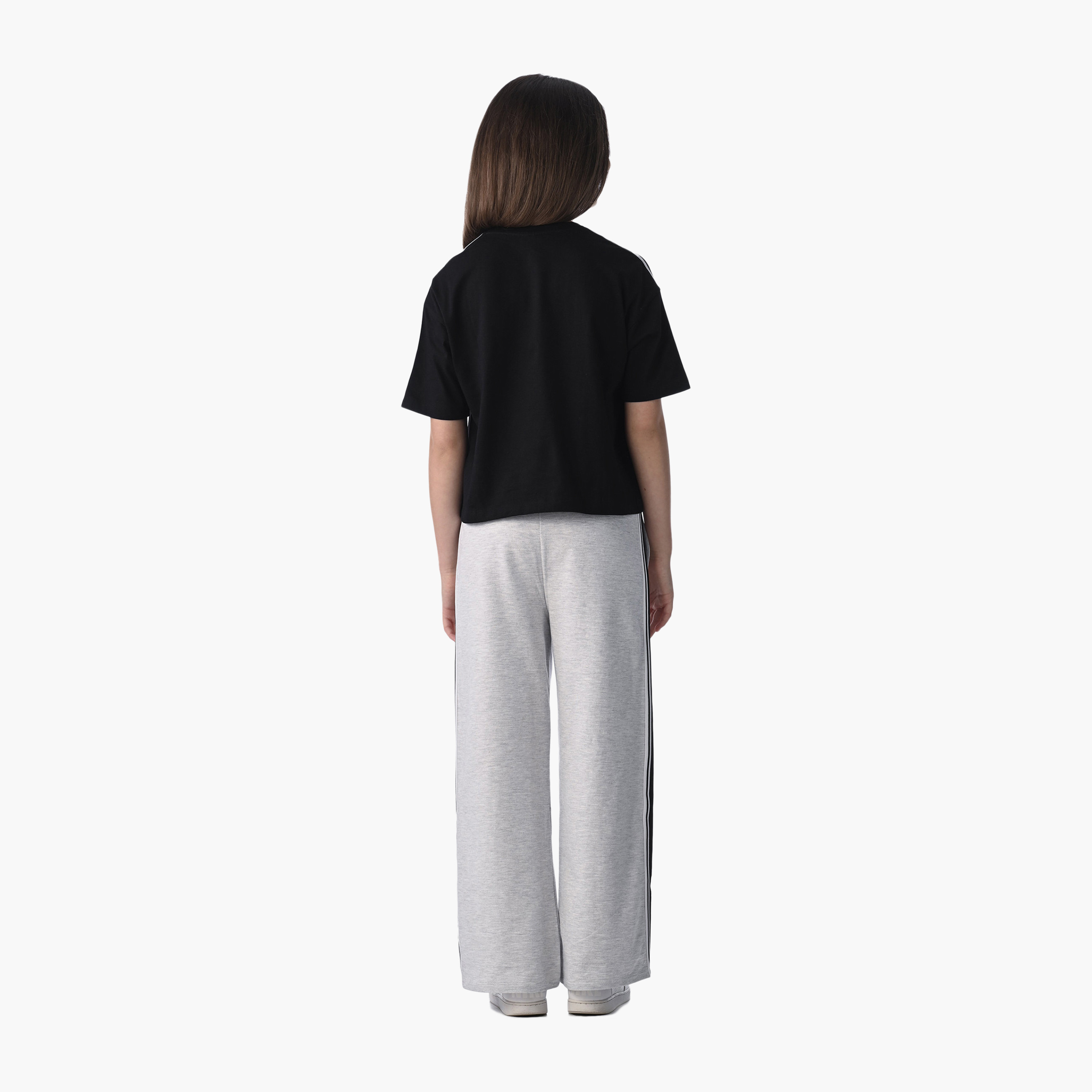 Victor and Jane Printed Top & Wide-Leg Pants Set - Multicolour-girls-clothing-setsandcoords-image-3