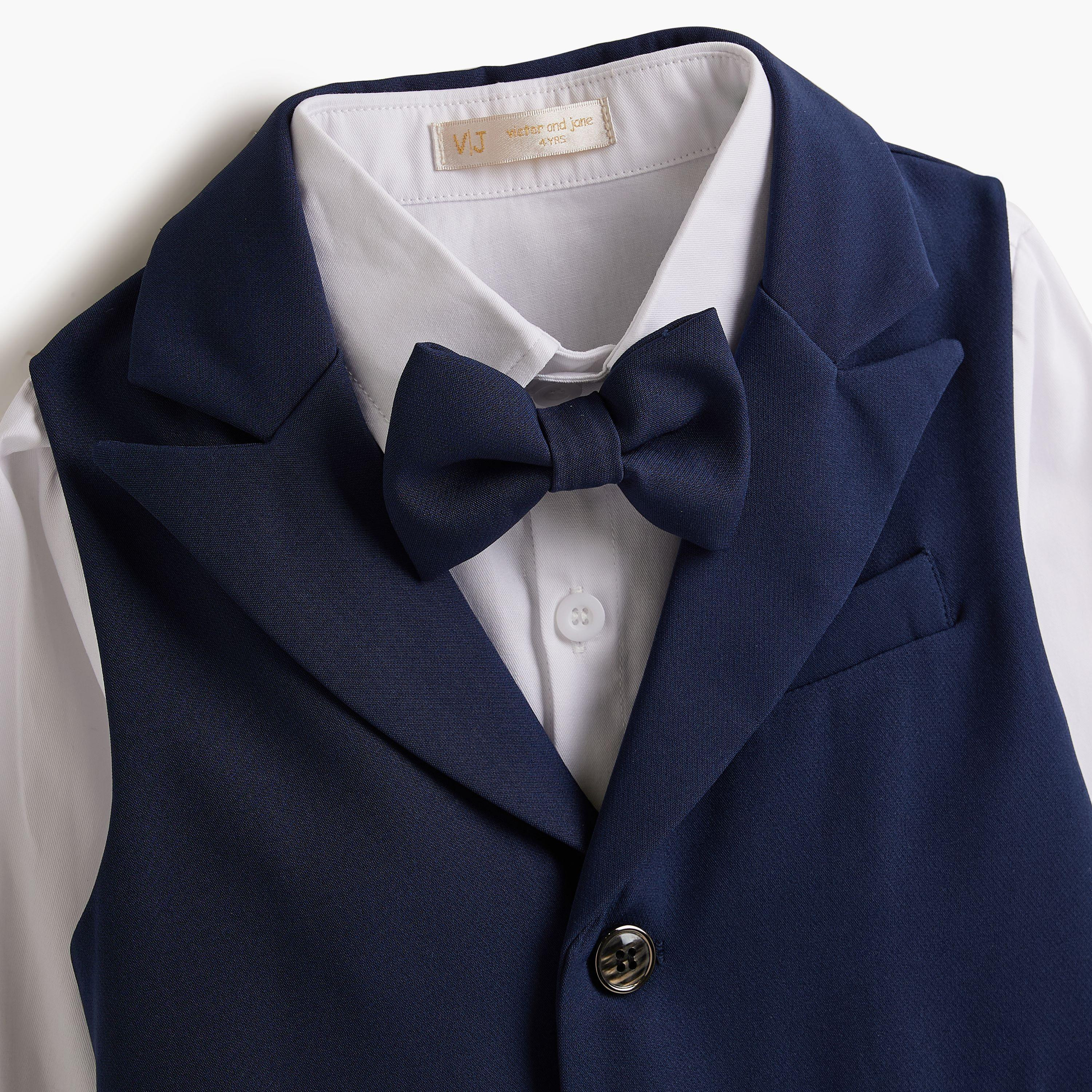 Victor and Jane 3-Piece Solid Long Sleeves Shirt, Pants with Waistcoat-baby-boys-clothing-setsandcoords-image-4