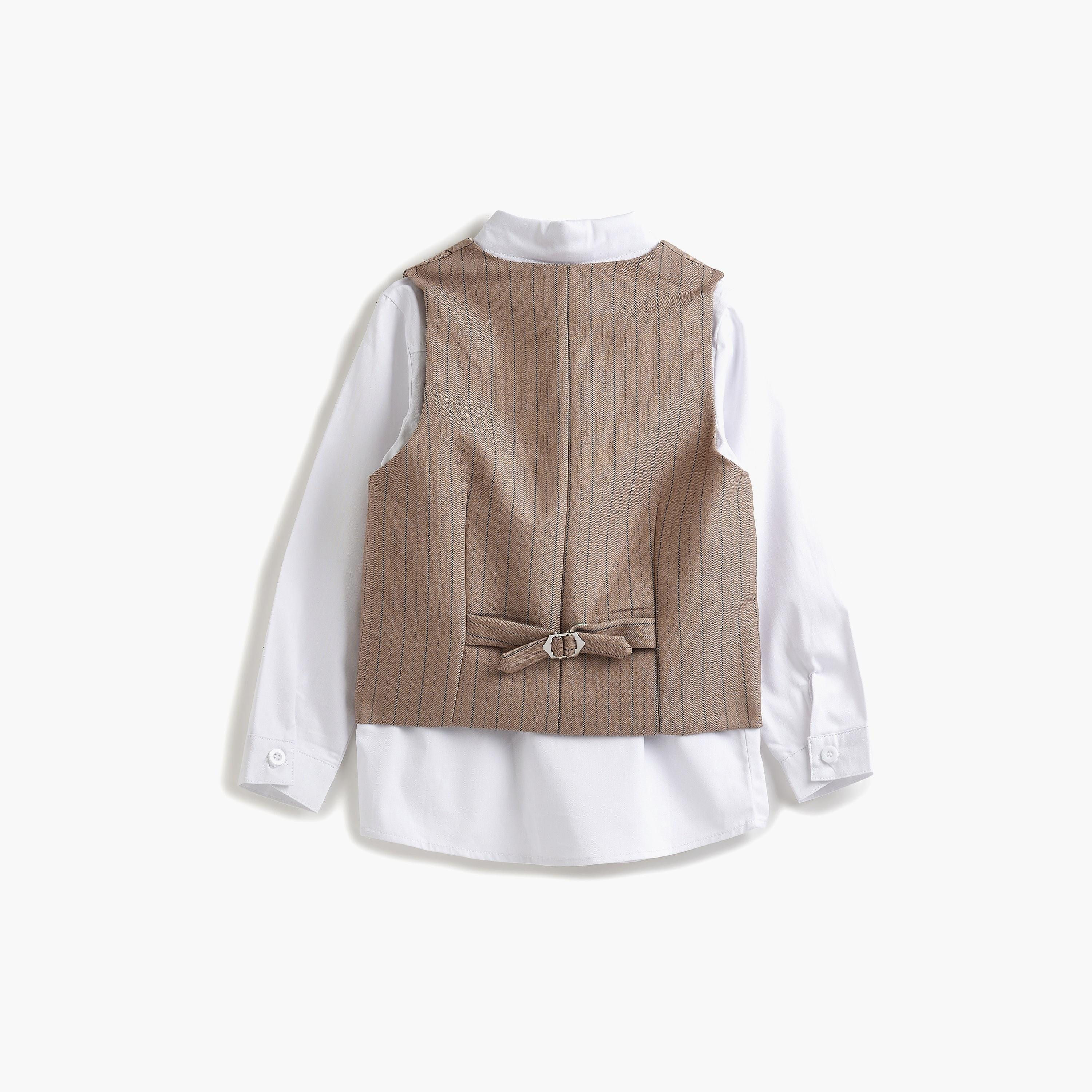 Victor and Jane 3-Piece Solid Long Sleeves Shirt, Pants with Waistcoat-boys-clothing-setsandcoords-image-6