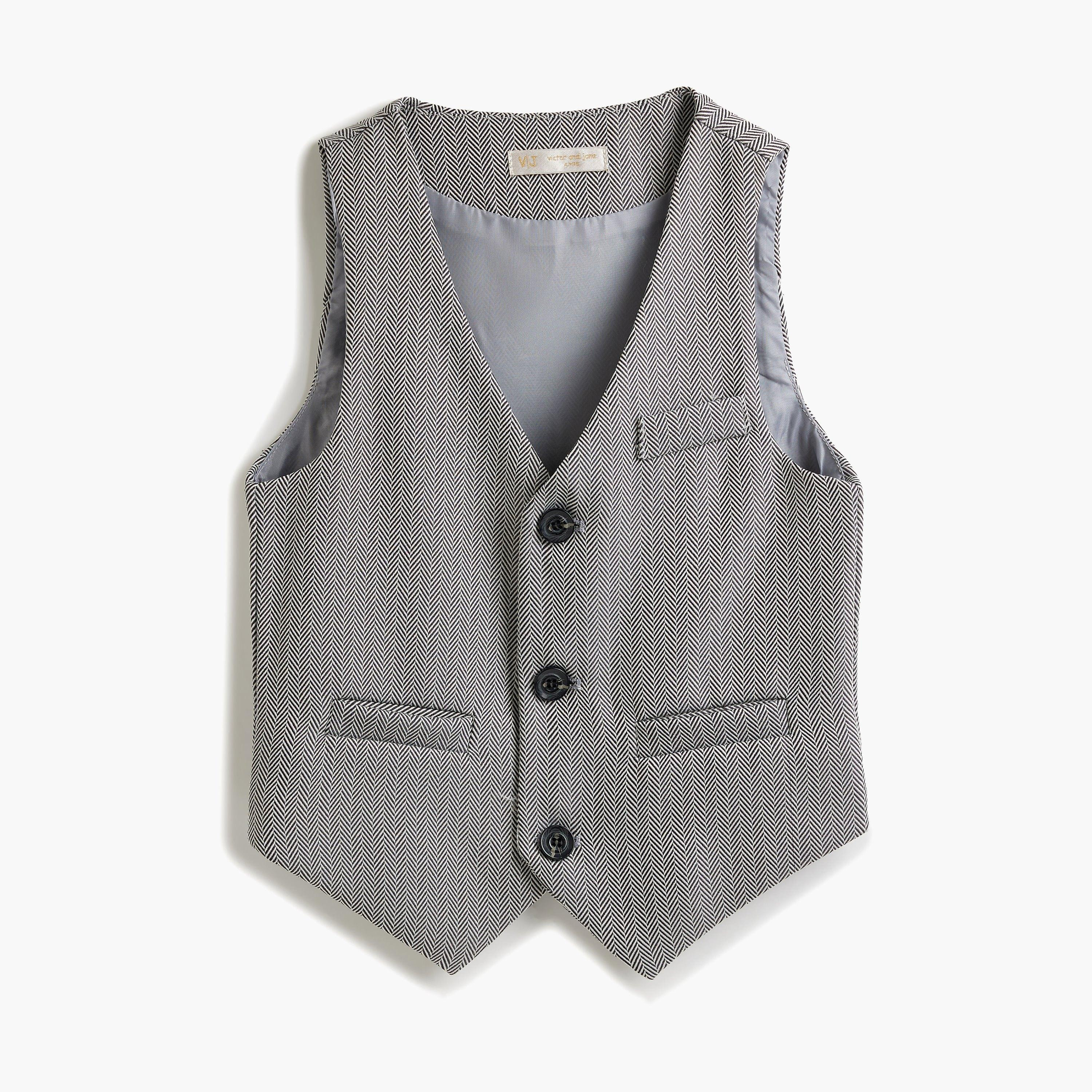 قميص سادة بأكمام طويلة 3 قطع وبنطلون وصدرية من فيكتور اند جين-baby-boys-clothing-setsandcoords-image-11
