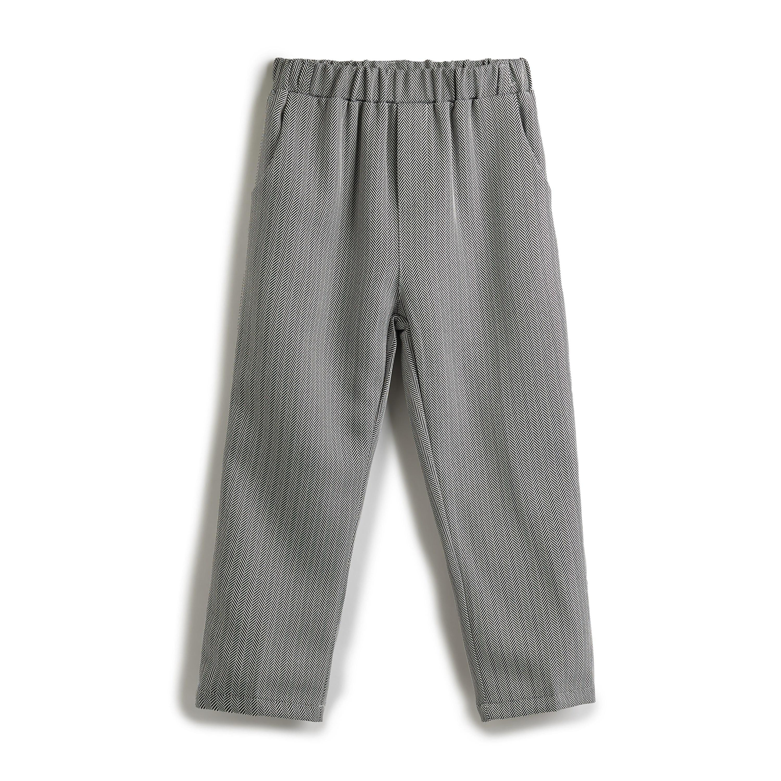 قميص سادة بأكمام طويلة 3 قطع وبنطلون وصدرية من فيكتور اند جين-baby-boys-clothing-setsandcoords-image-12