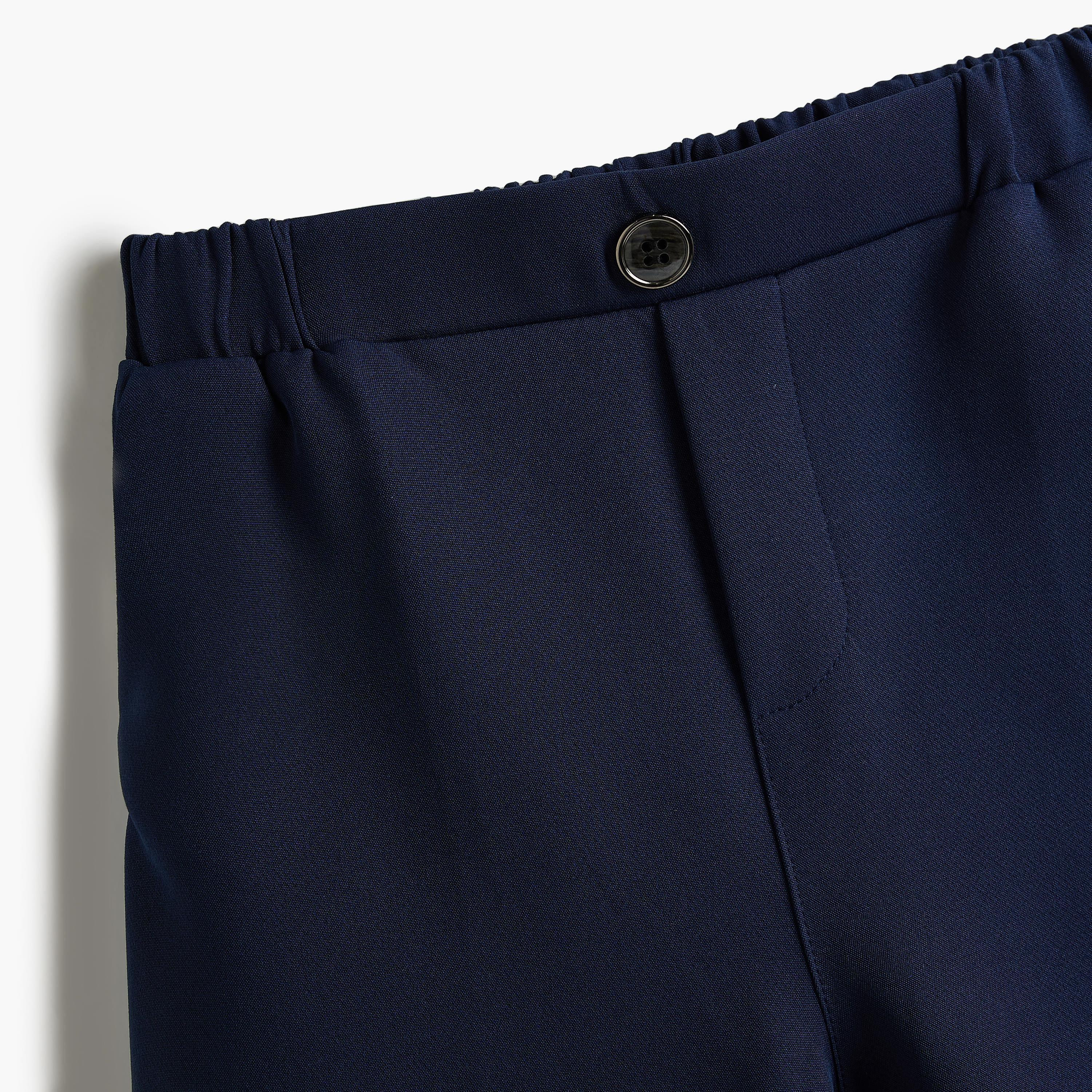 قميص سادة بأكمام قصيرة 4 قطع وشورت وصدرية مع ربطة عنق من فيكتور اند جين-boys-clothing-setsandcoords-image-11