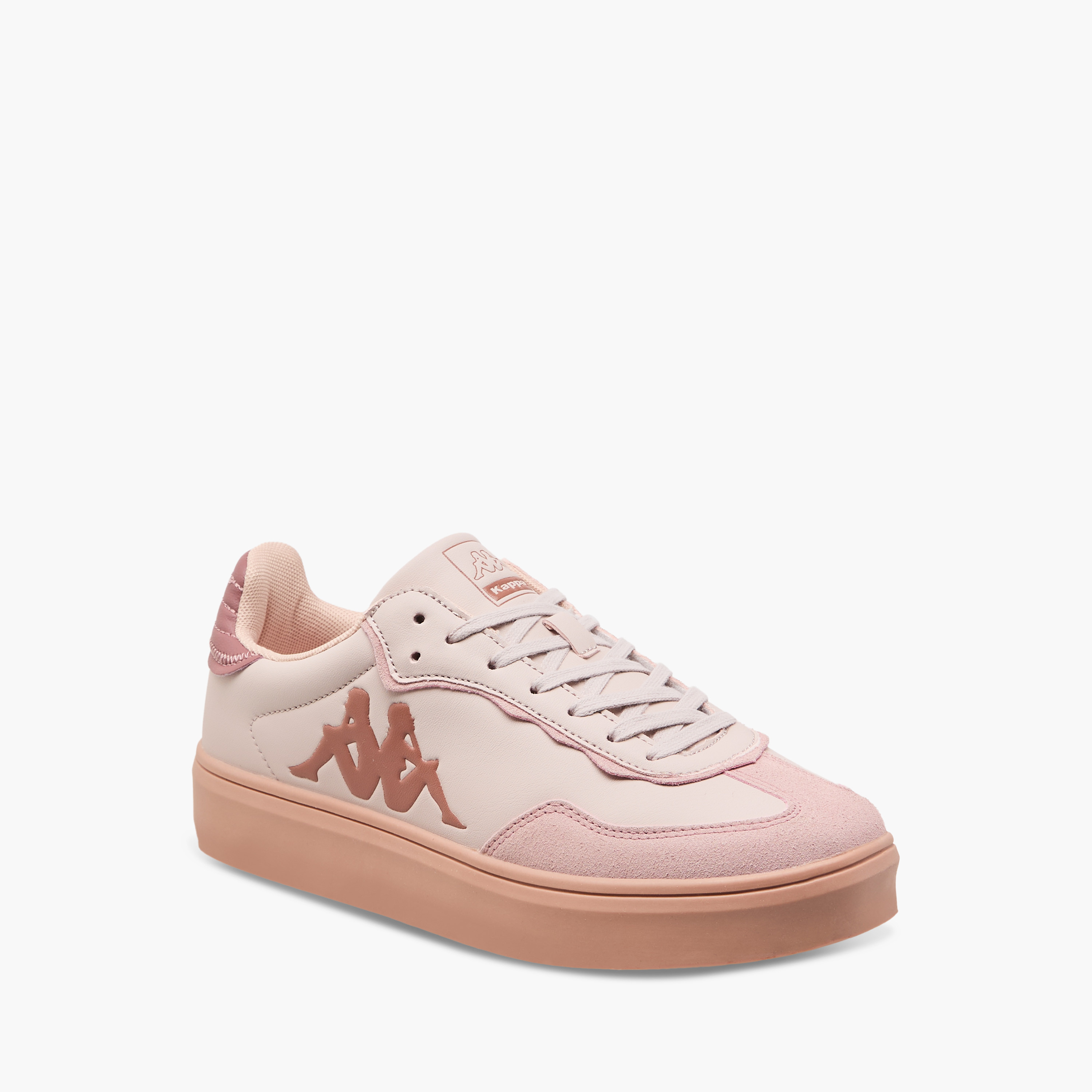 حذاء سنيكرز بنقوش شعار ورباط إغلاق للنساء من كابا-women-shoes-sneakers-image-2