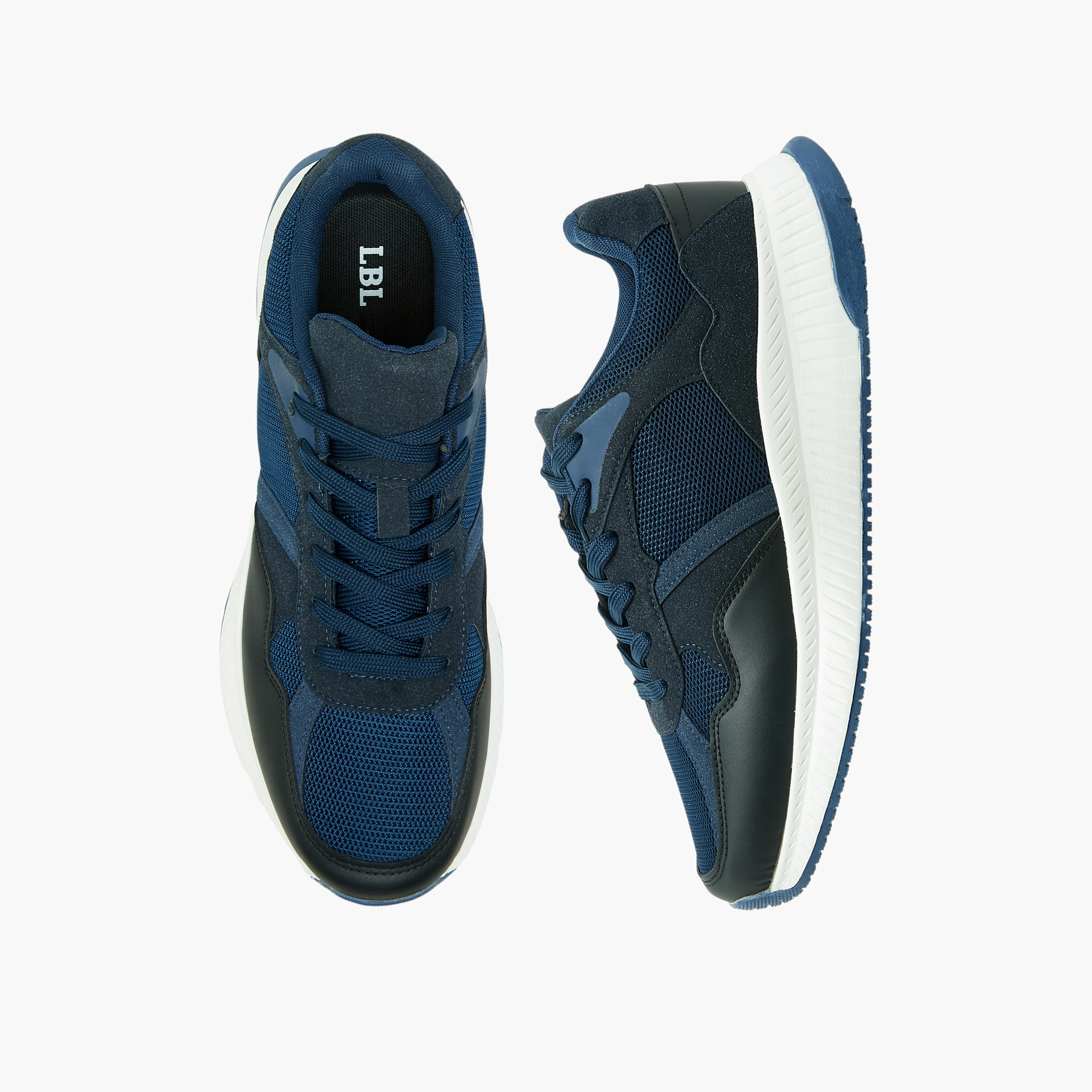 LBL by Shoexpress Men Lace-Up Ankle Sneakers-men-shoes-sneakers-image-1