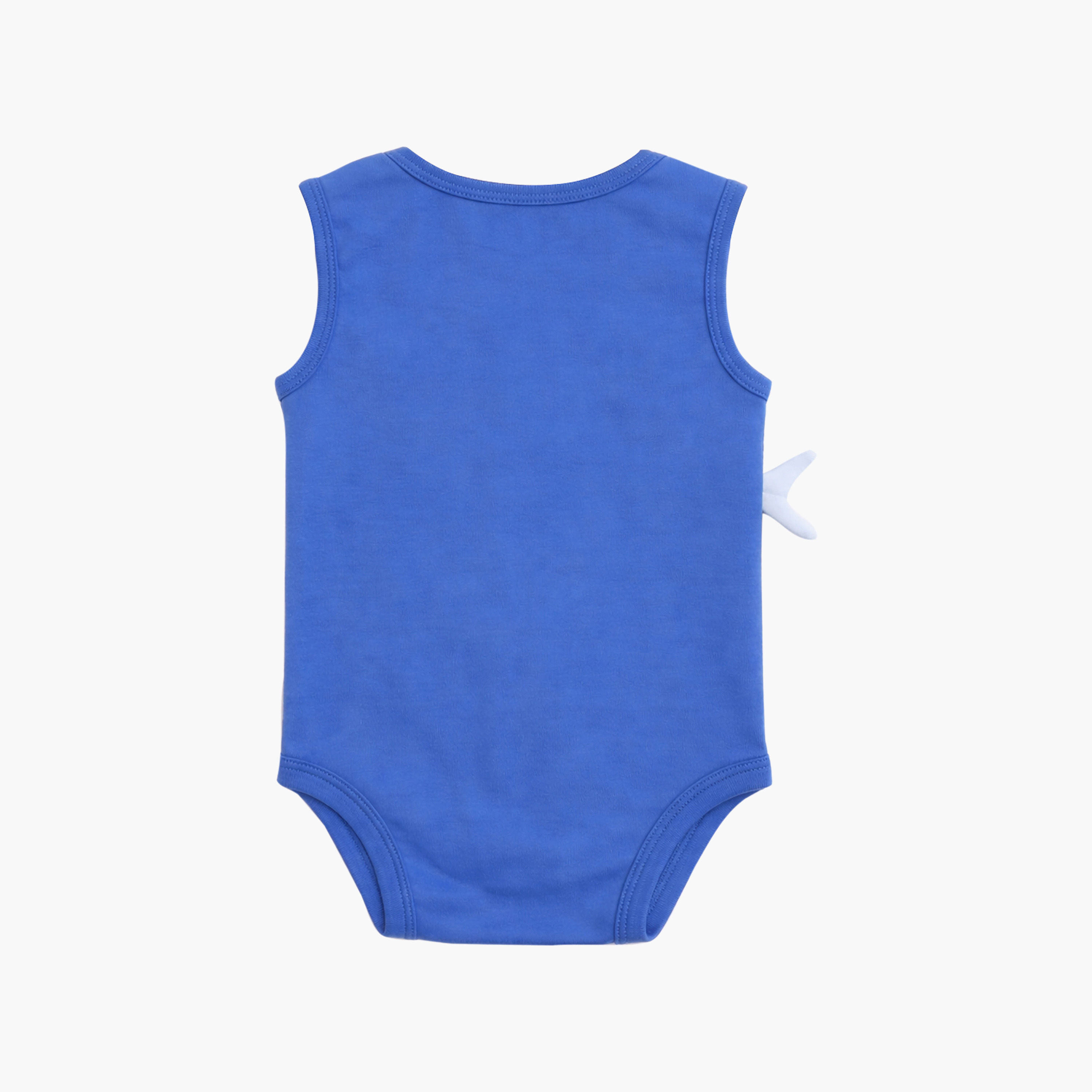 بودي سوت بدون أكمام بطبعة قرش مكون من 3 قطع من فيكتور آند جين-baby-boys-clothing-bodysuits-image-4