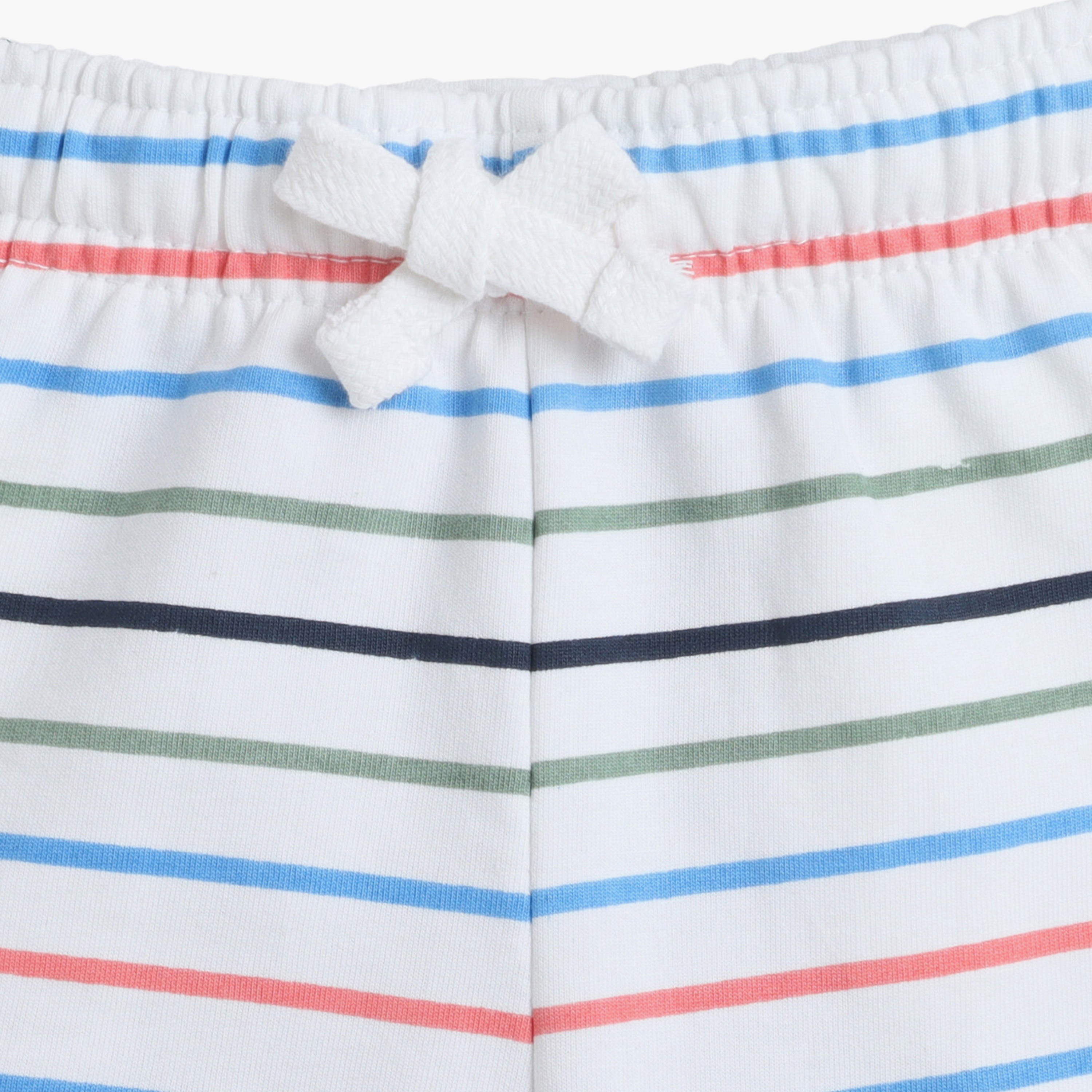 طقم مكون من 4 قطع: تي شيرتات بأكمام قصيرة ورسومات، وبنطلون مع شورت من فيكتور آند جين-boys-clothing-setsandcoords-image-7