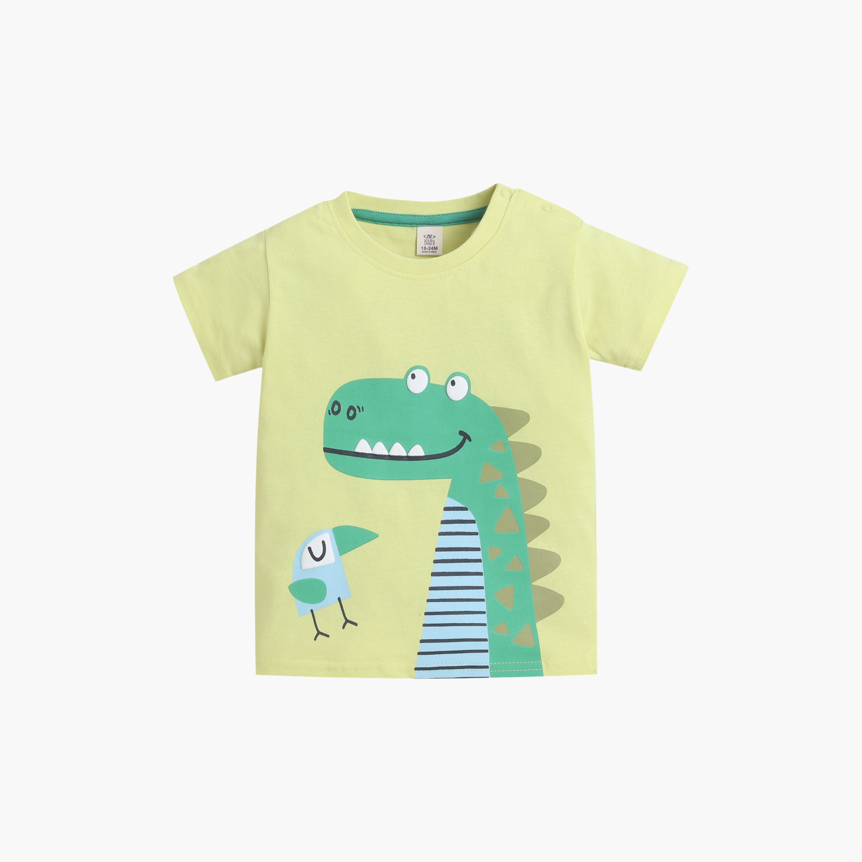 Victor and Jane Crocodile Graphic T-Shirt & Drawstring Shorts Set-boys-clothing-setsandcoords-image-2