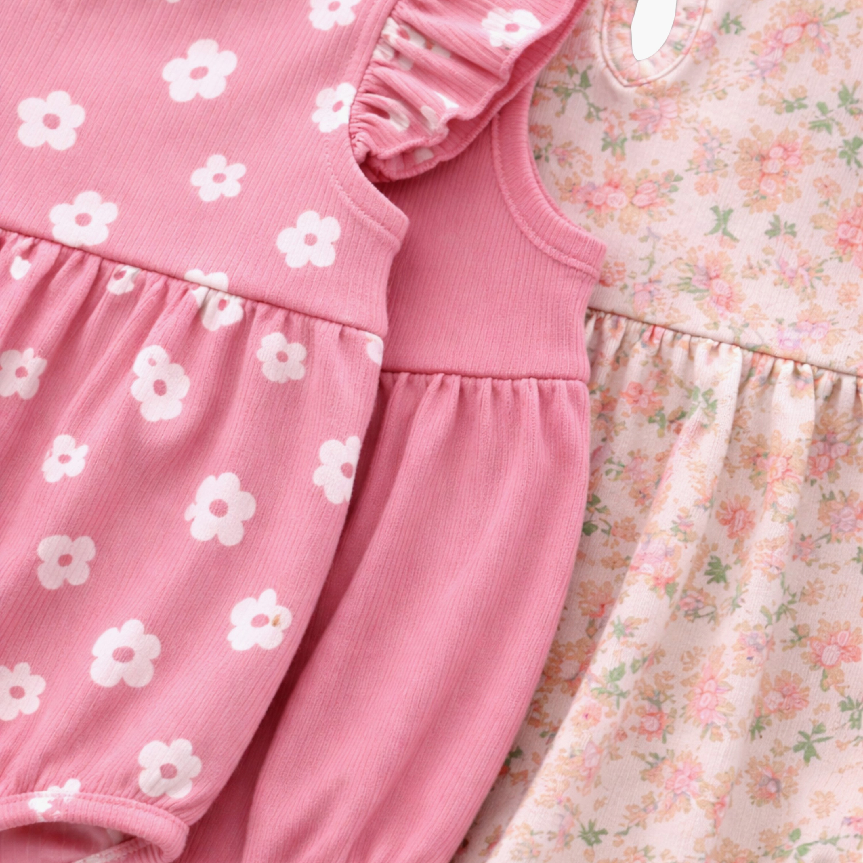 رومبير بدون أكمام بطبعة زهور مكون من 3 قطع من فيكتور آند جين-baby-girls-clothing-rompers-image-10