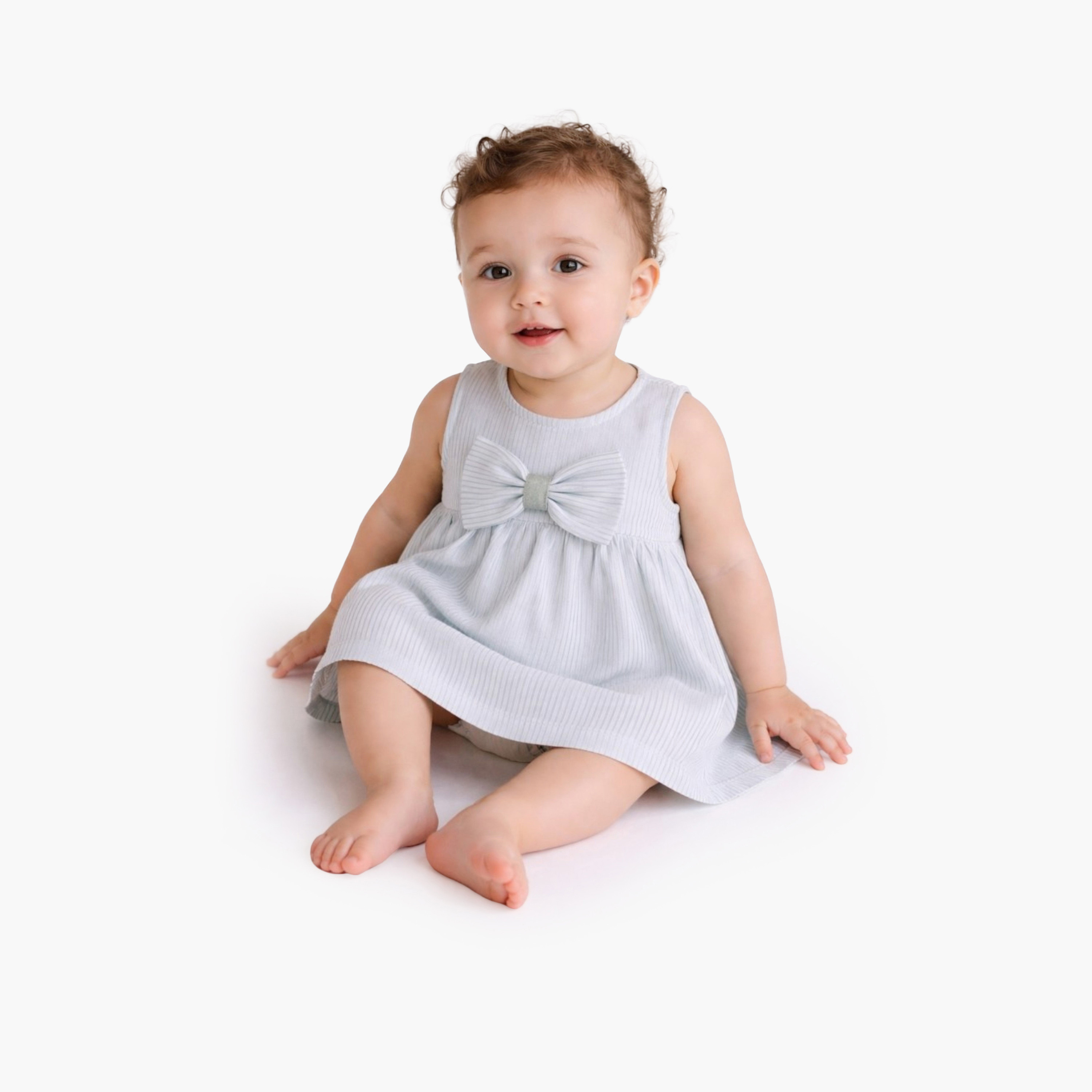 Victor and Jane Sleeveless Stripe Dress with Bow-baby-girls-clothing-dressesandjumpsuits-image-4