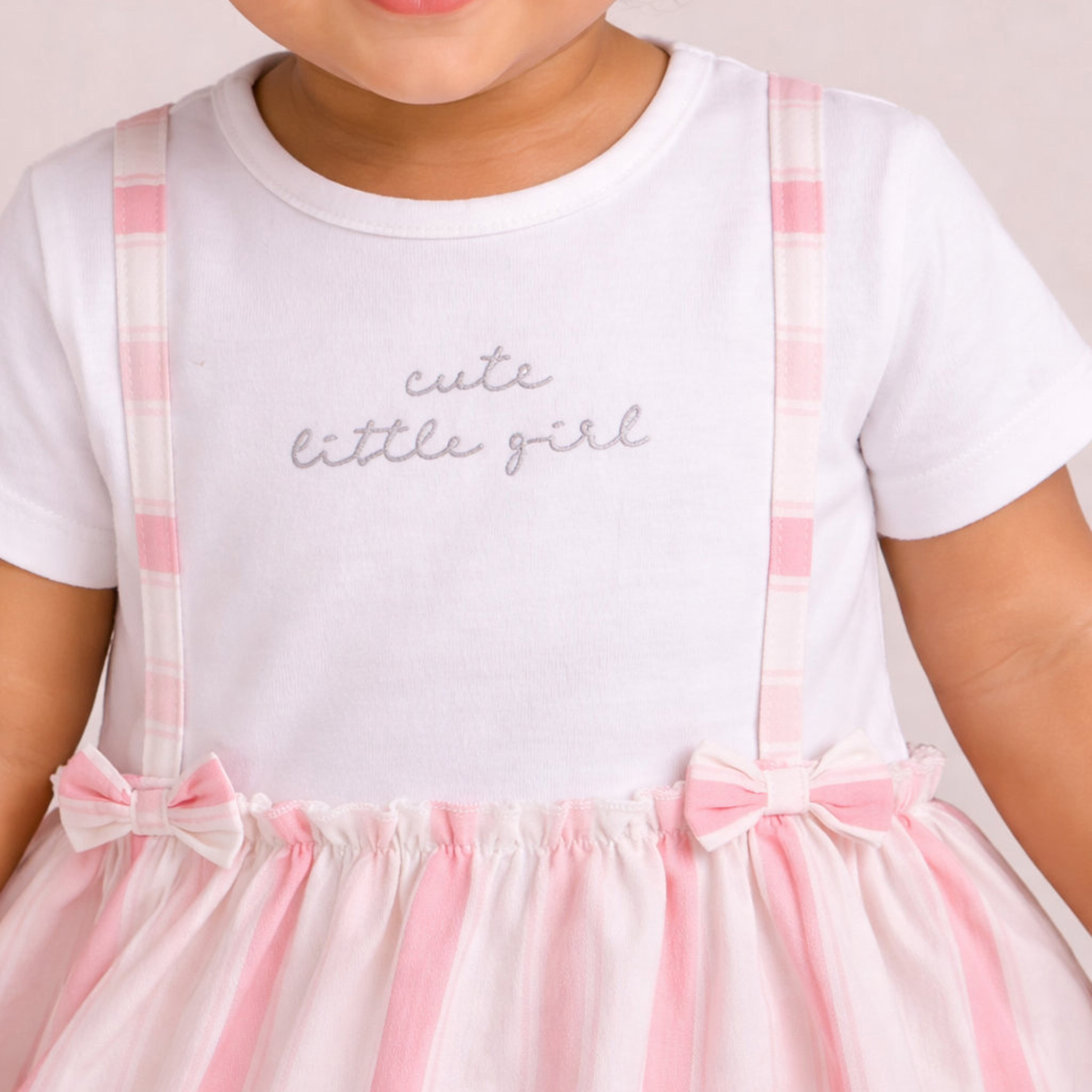 فستان مقلم بأكمام قصيرة من فيكتور آند جين-baby-girls-clothing-dressesandjumpsuits-image-6