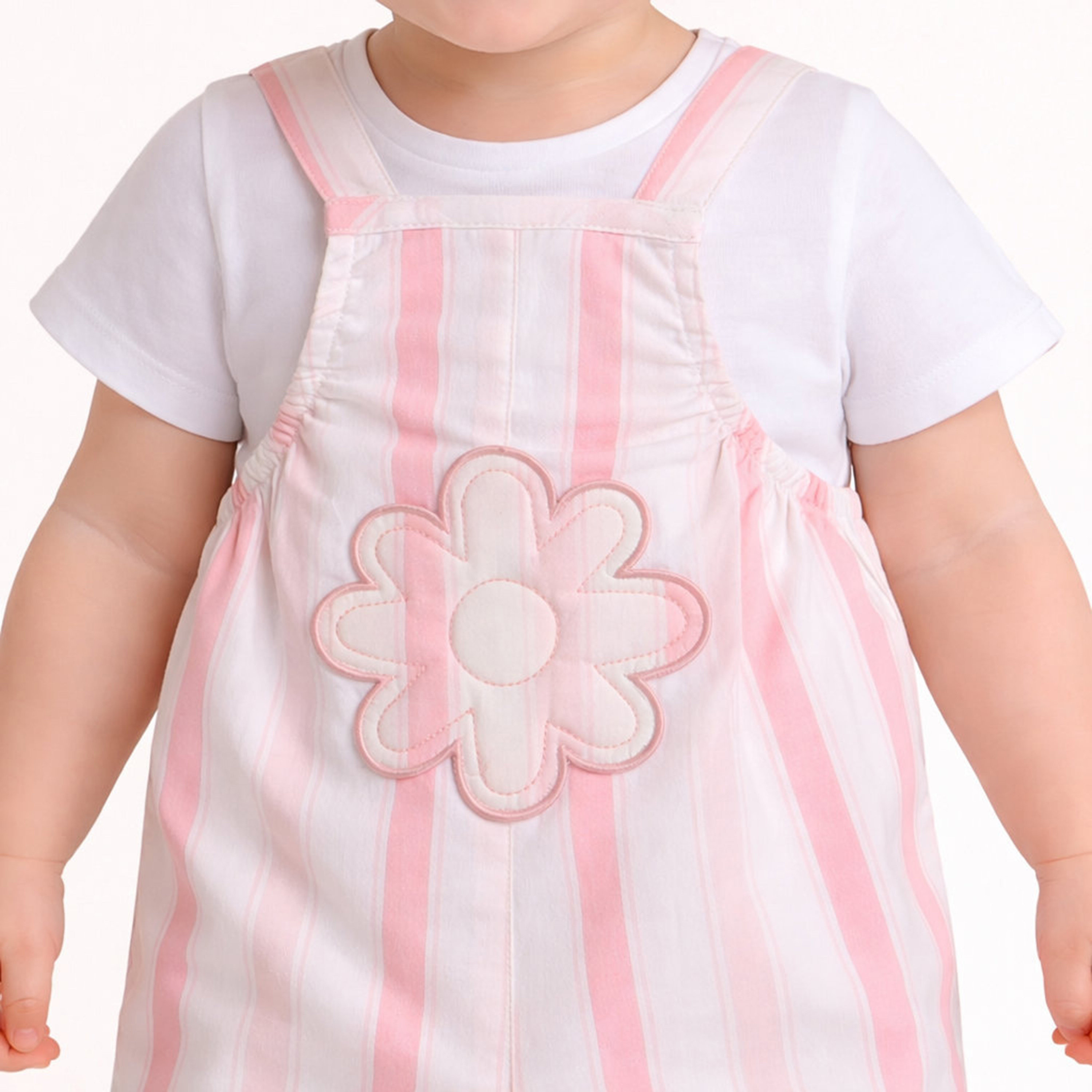Victor and Jane Sleeveless Striped Dungaree & Bodysuit Set-baby-girls-clothing-setsandcoords-image-3