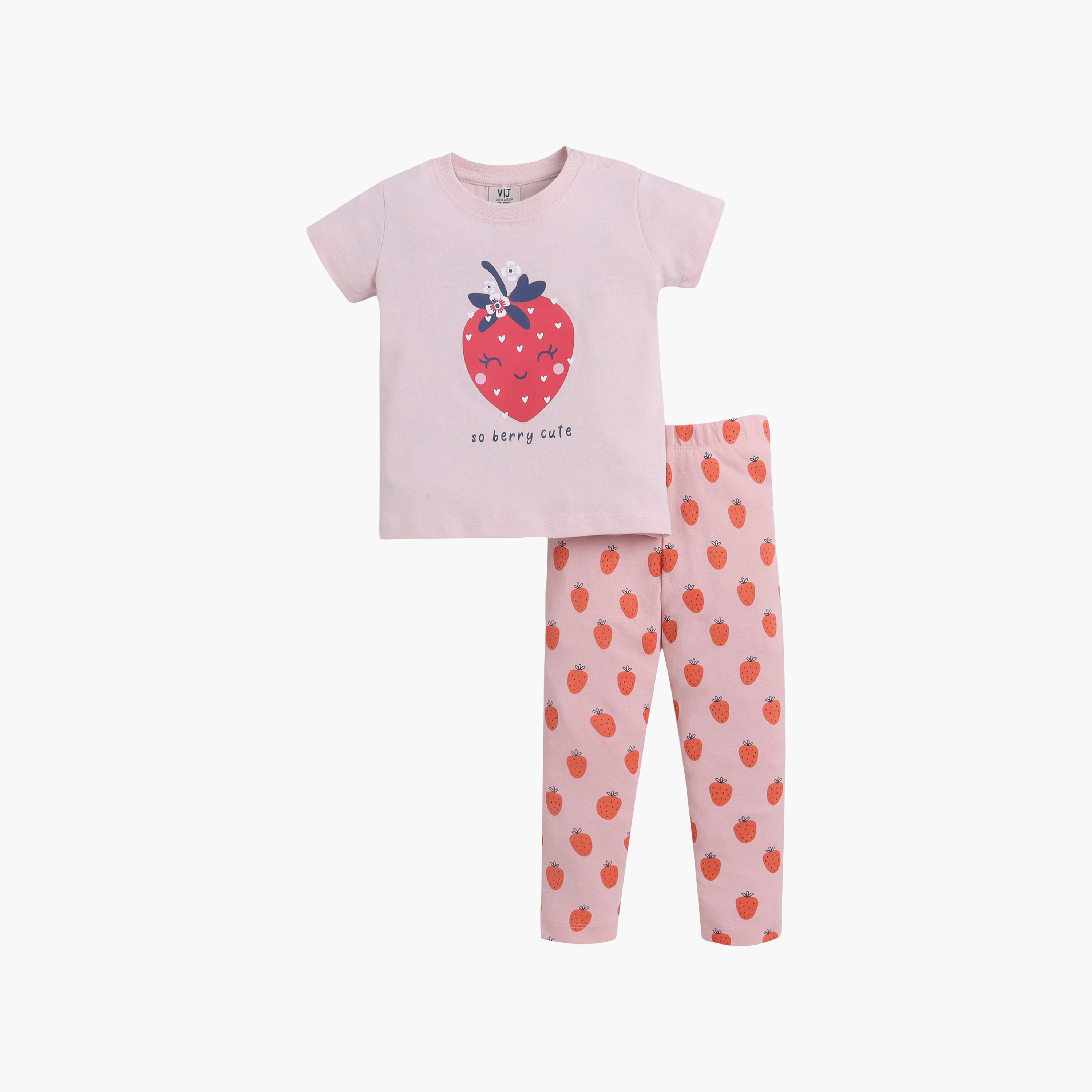Victor and Jane 4-Piece Printed T-Shirt & Leggings Set-baby-girls-clothing-setsandcoords-image-8